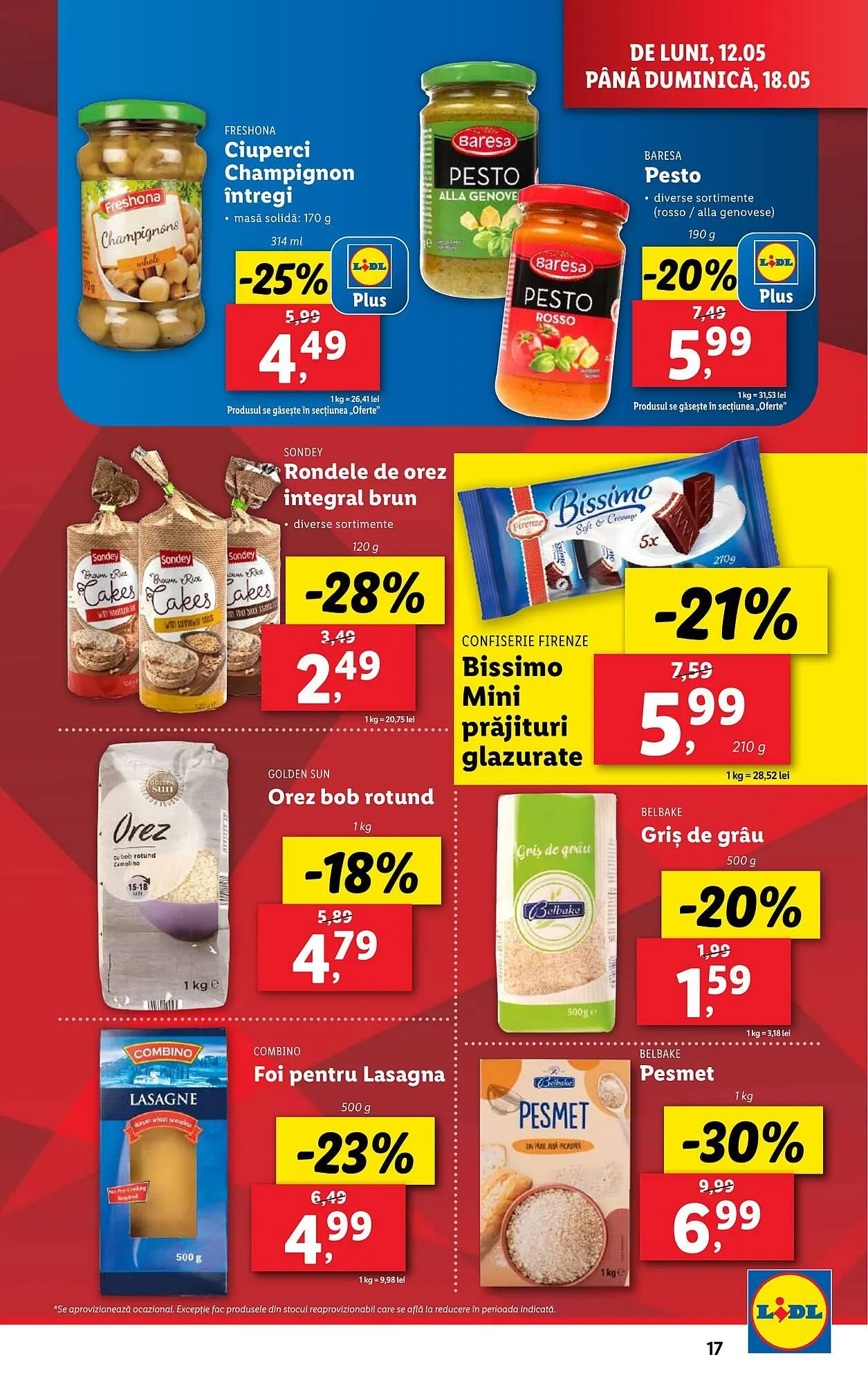 Catalog Catalog Lidl de la 12 mai până la 18 mai 2025 - Revista Pagina 17