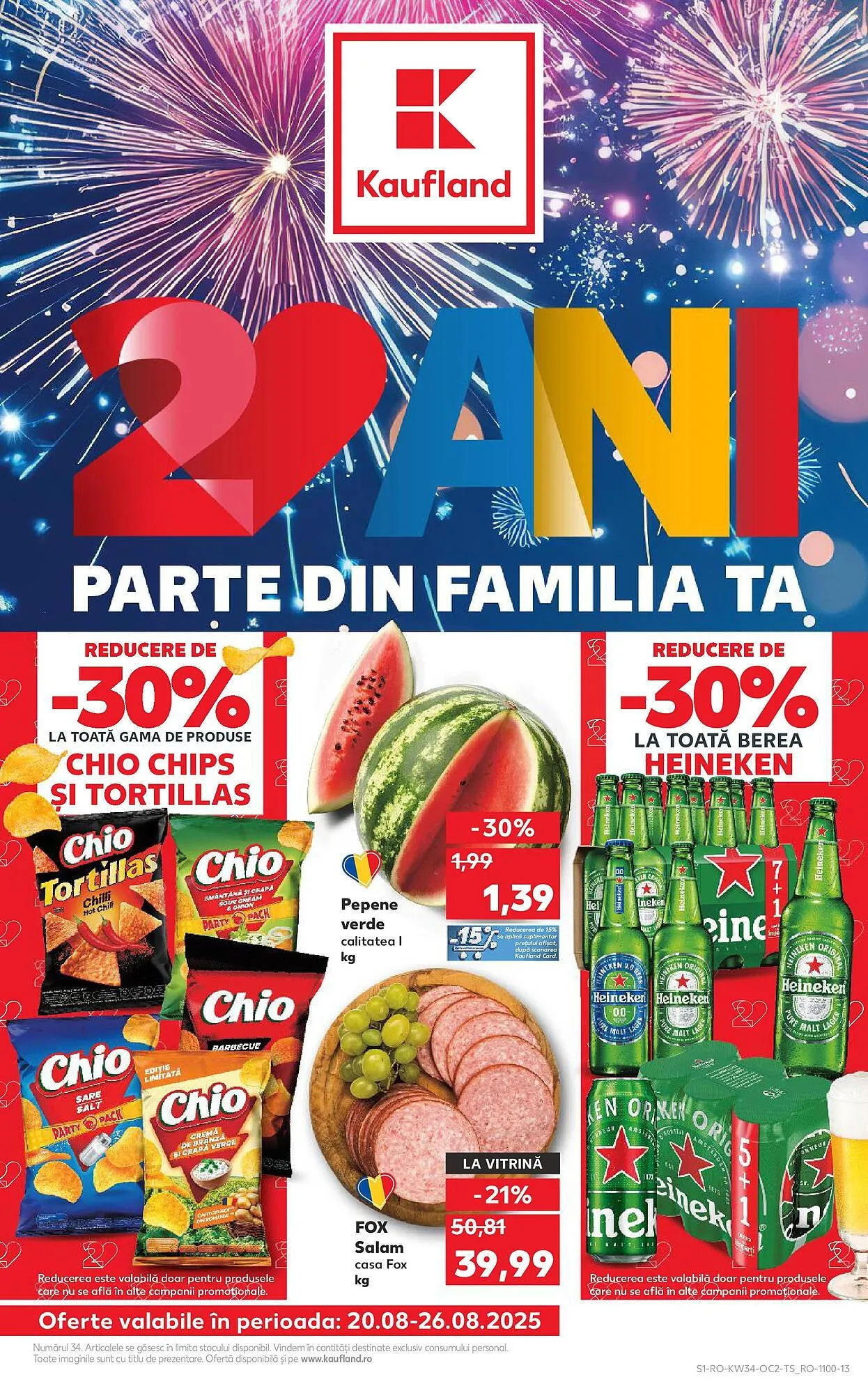 Catalog Catalog Kaufland de la 20 august până la 26 august 2025 - Revista Pagina 1