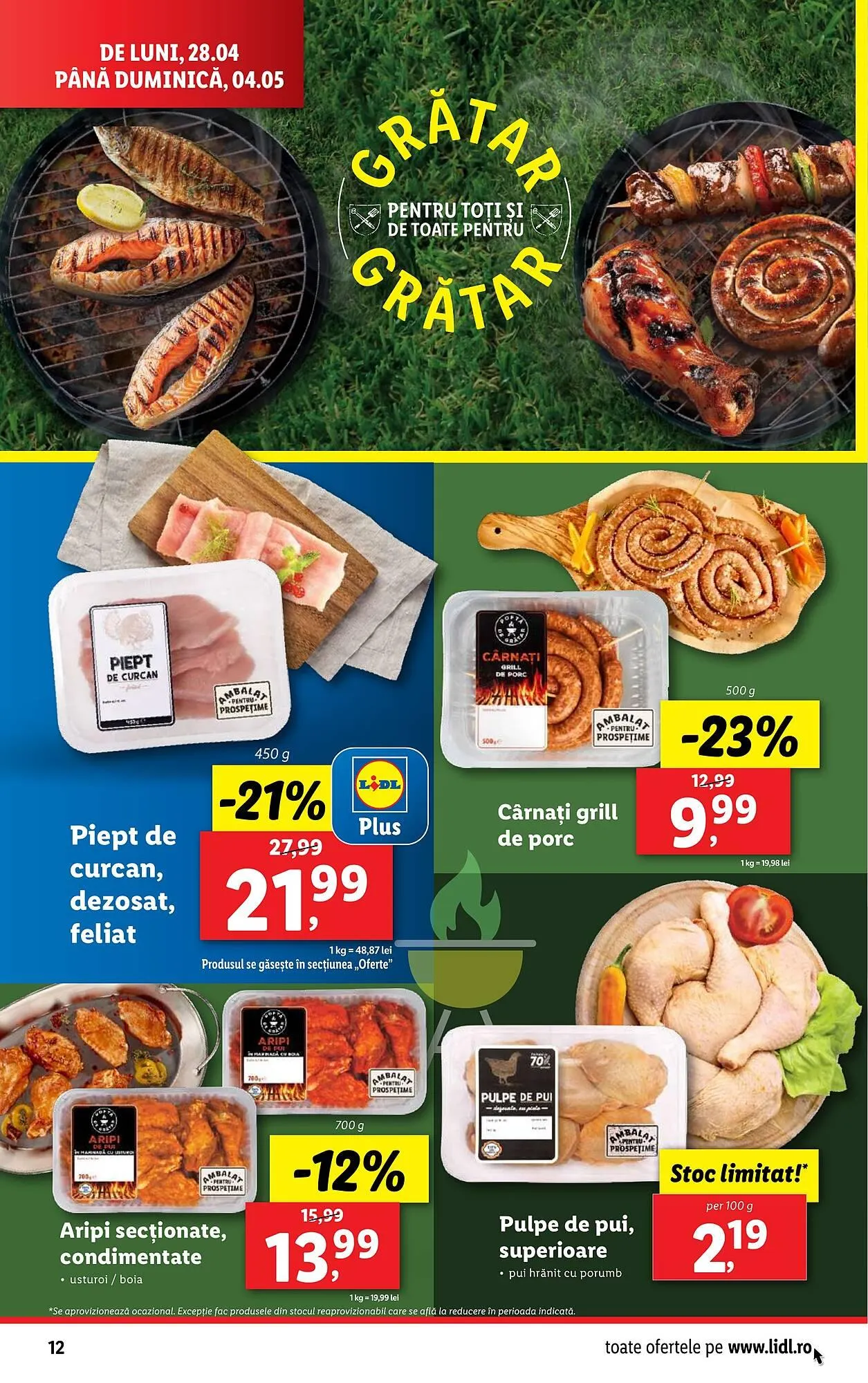 Catalog Catalog Lidl de la 22 aprilie până la 27 aprilie 2025 - Revista Pagina 12