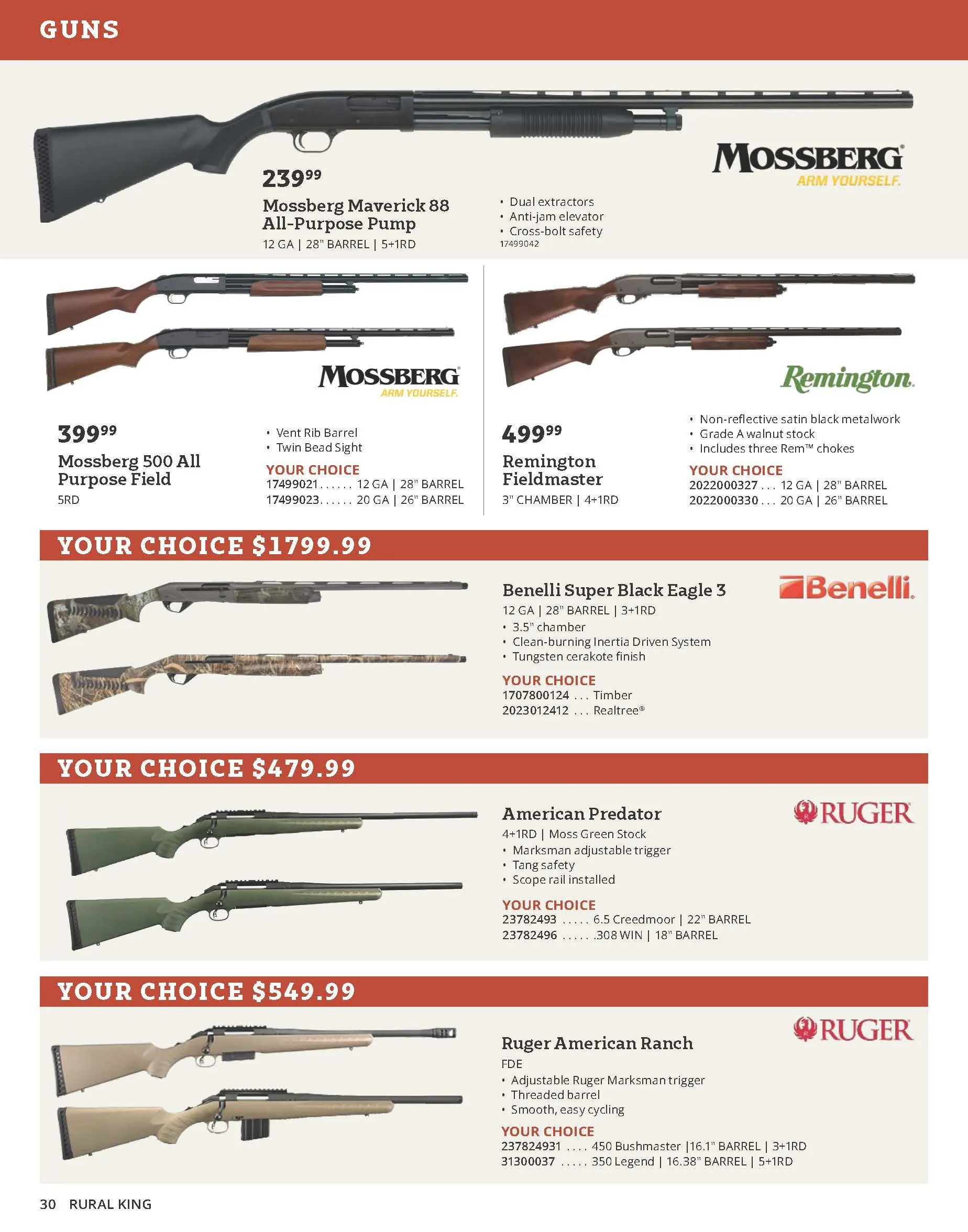 Weekly ad Hunting Guide from September 18 to November 29 2024 - Page 31