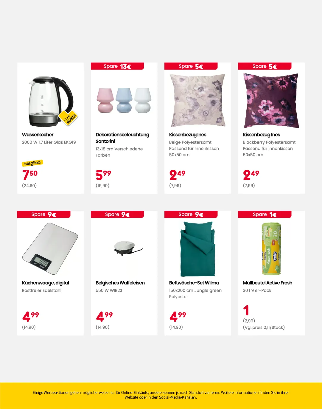 Rusta Prospekte - Aktuelle Angebote von 21. März bis 5. April 2025 - Prospekt seite 3