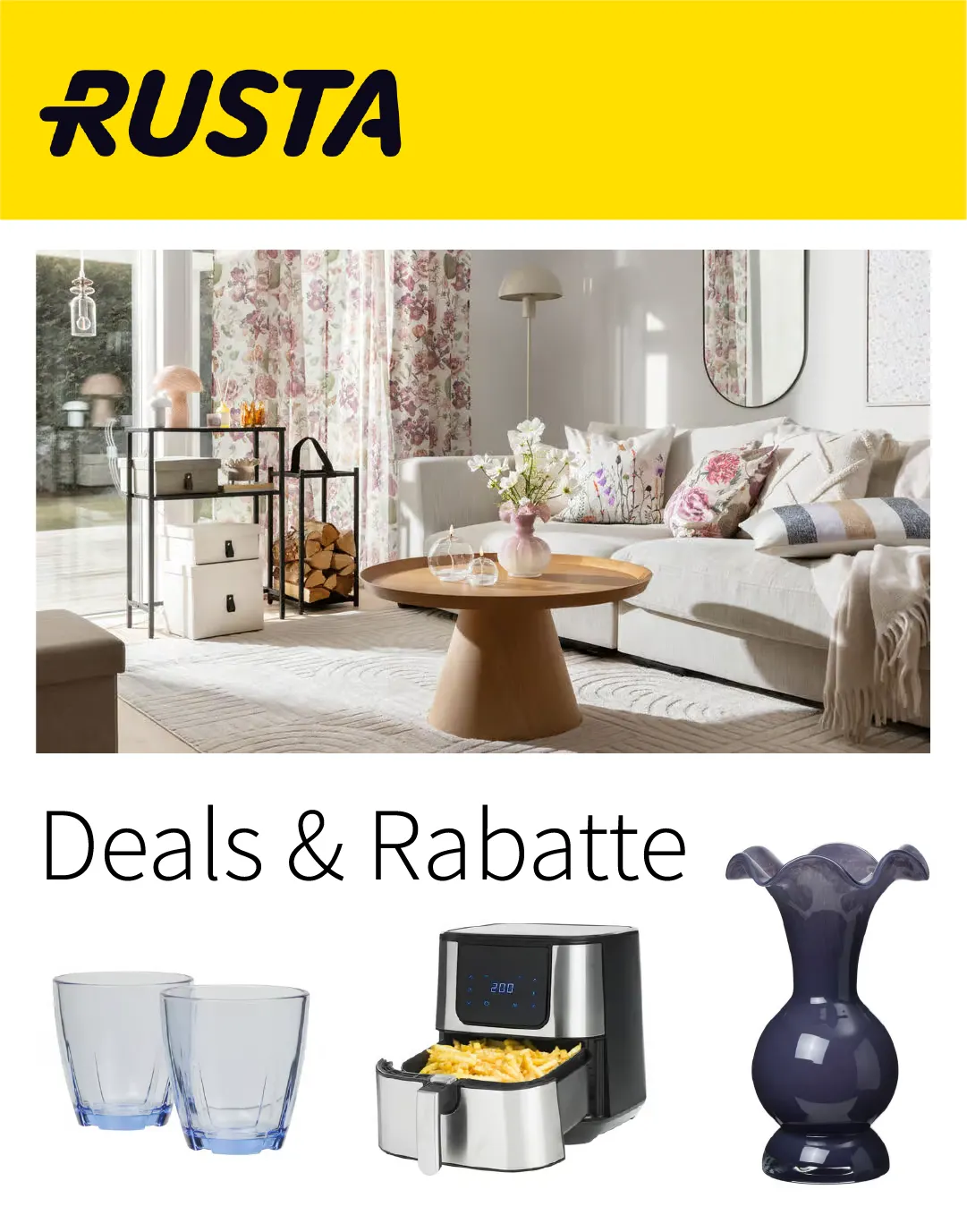 Rusta Prospekte - Aktuelle Angebote von 21. März bis 5. April 2025 - Prospekt seite 1