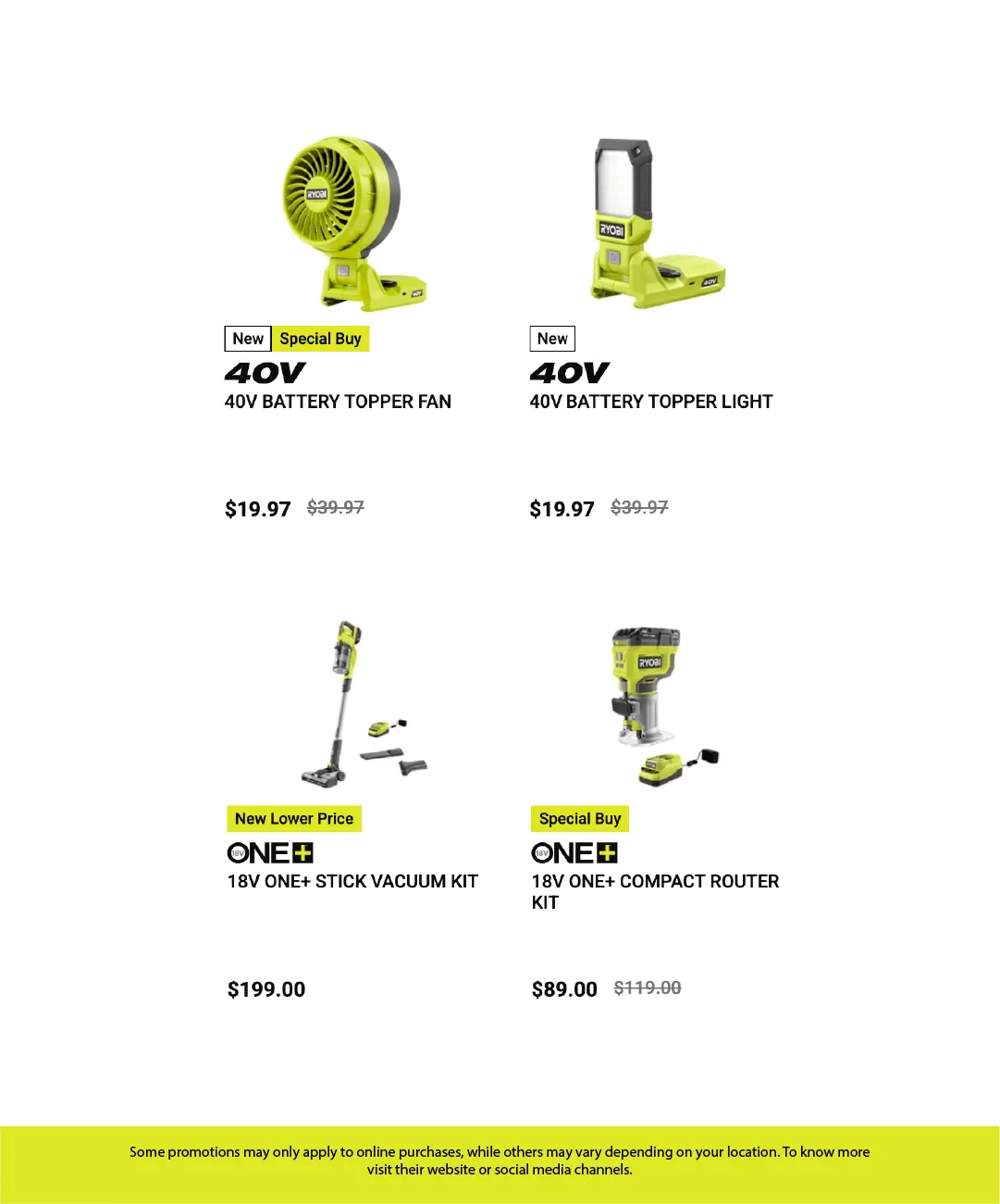 Weekly ad Ryobi Weekly Ad from April 11 to April 25 2025 - Page 4