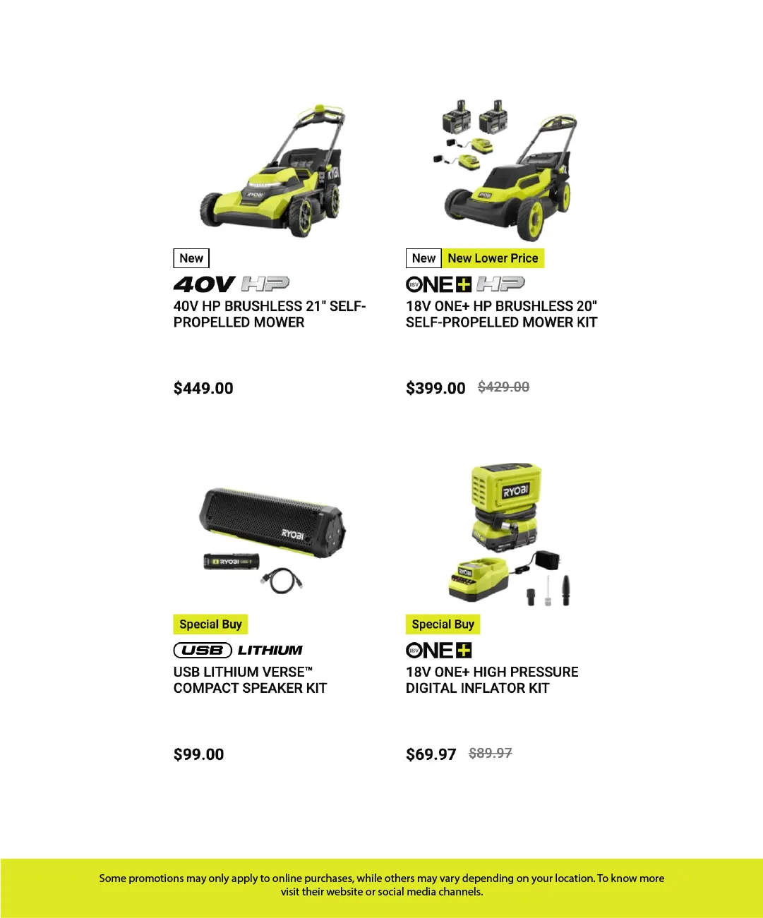 Weekly ad Ryobi Weekly Ad from April 11 to April 25 2025 - Page 5