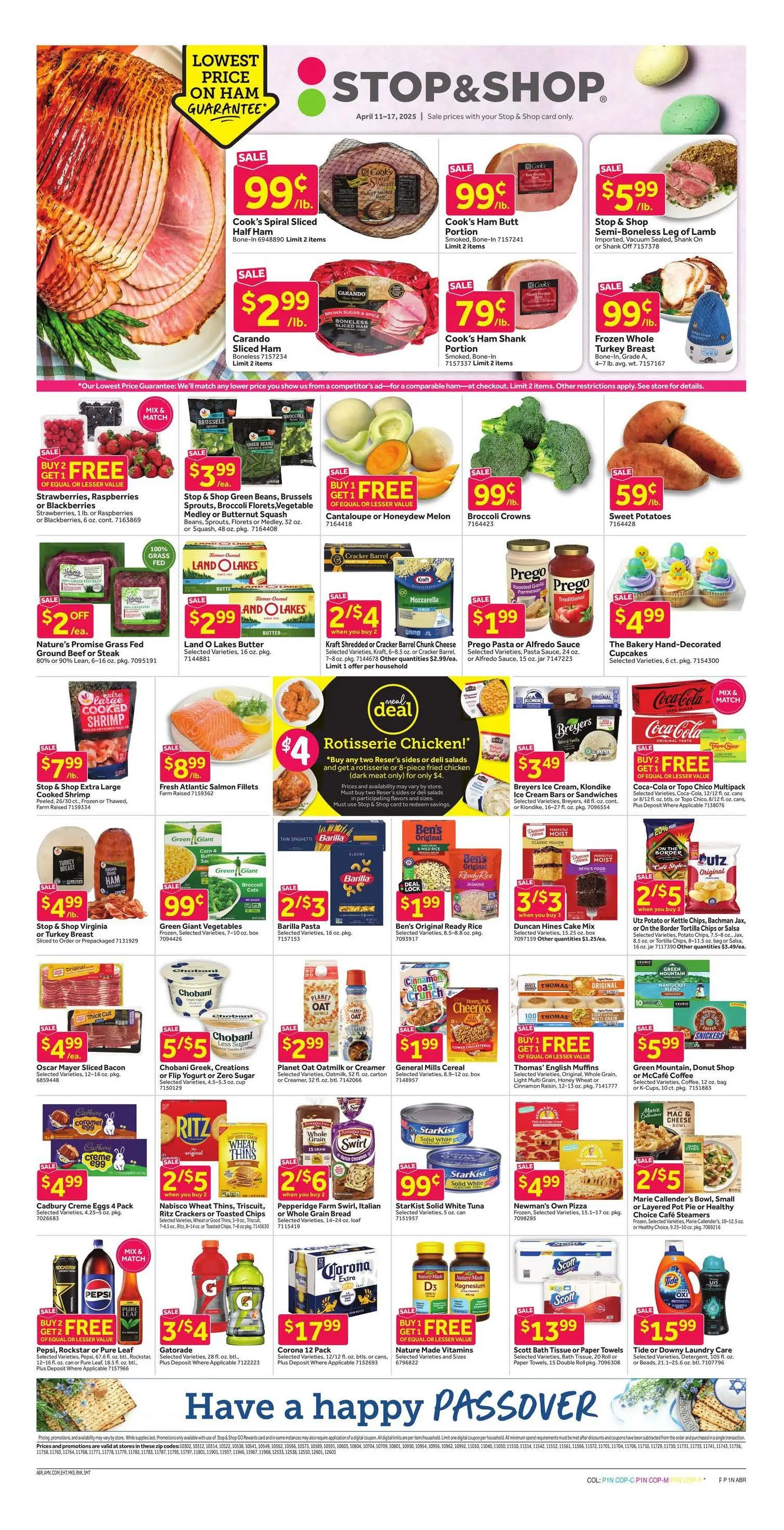 Weekly ad Stop & Shop Weekly Ad from April 11 to April 17 2025 - Page 1