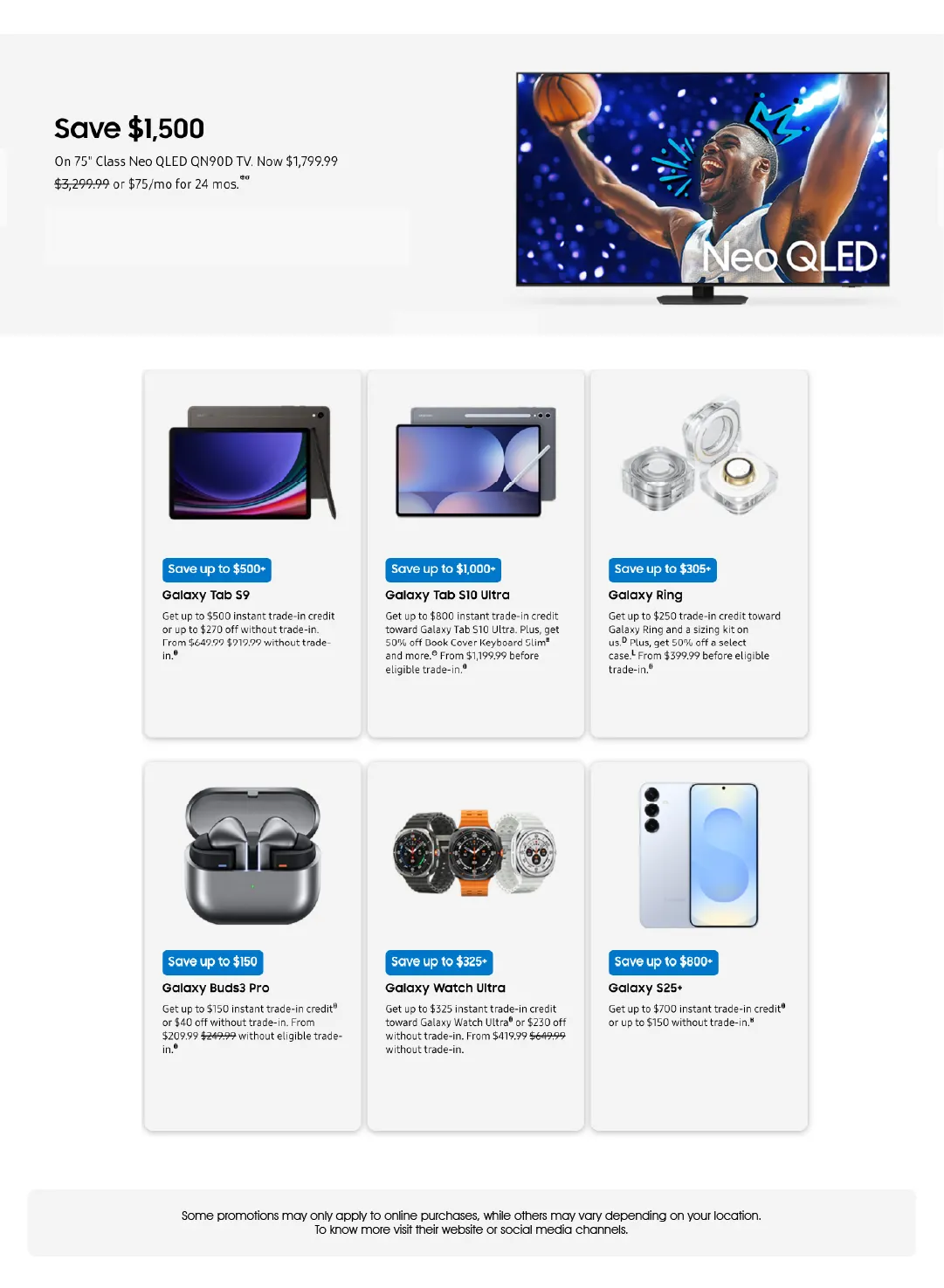 Weekly ad Samsung weekly ads from March 21 to April 5 2025 - Page 4