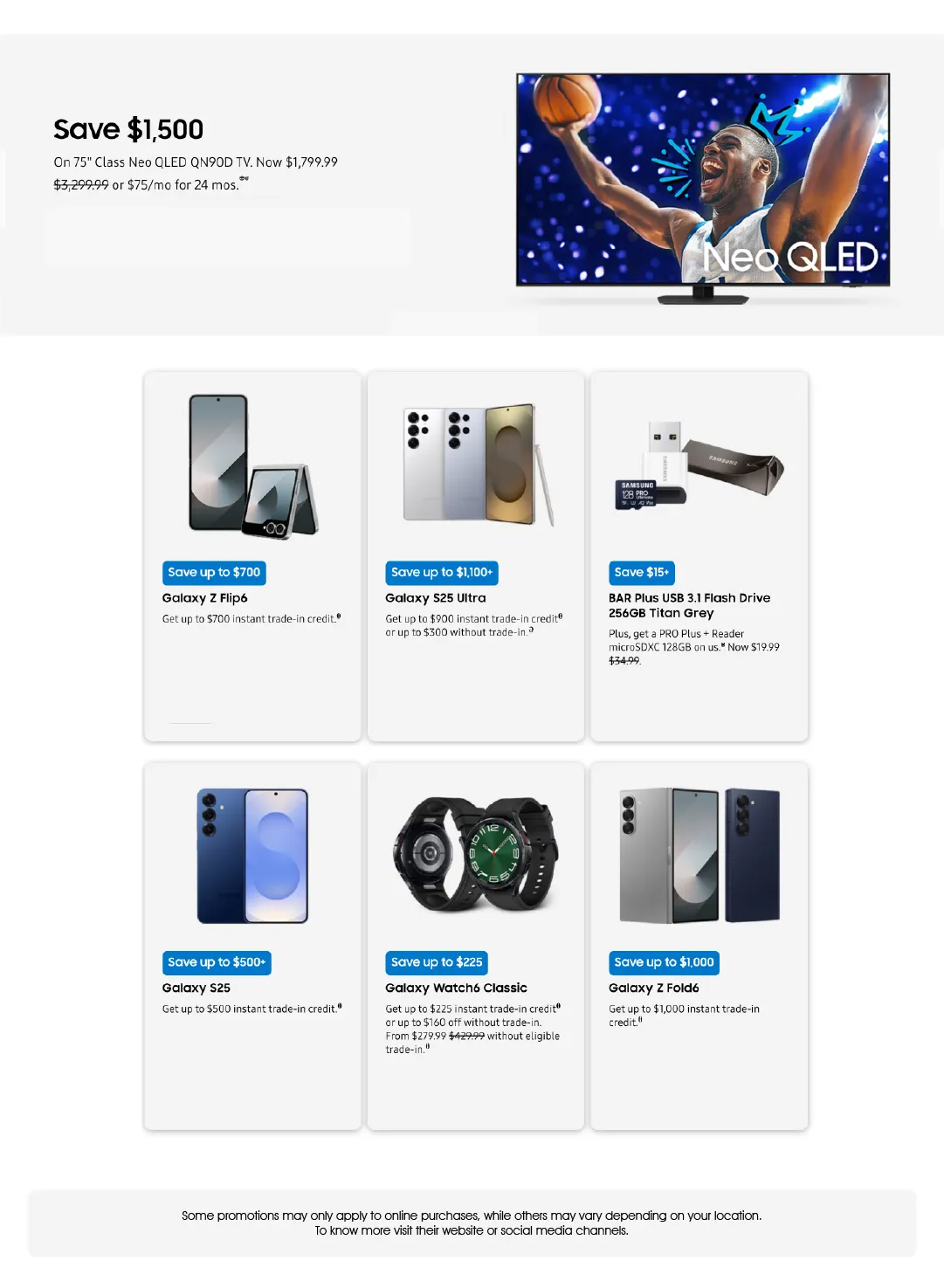 Weekly ad Samsung weekly ads from March 21 to April 5 2025 - Page 5