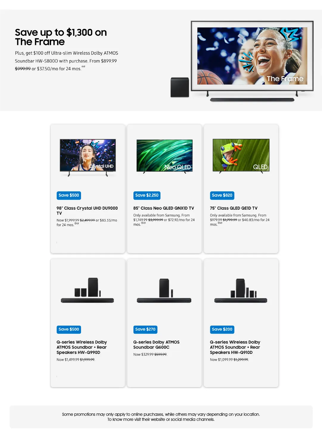 Weekly ad Samsung weekly ads from March 21 to April 5 2025 - Page 7