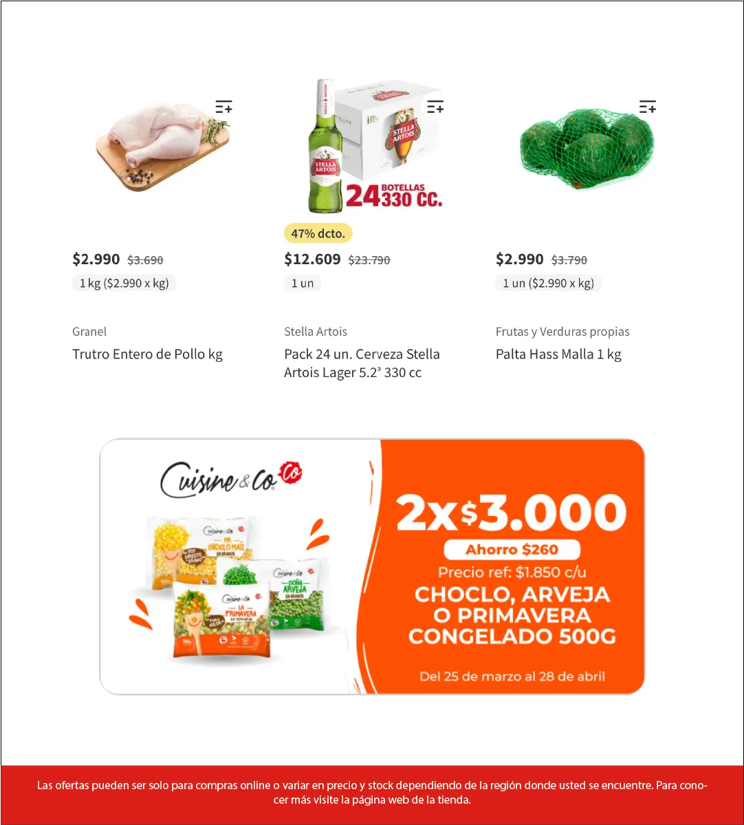 Catálogo de Santa Isabel Ofertas 4 de abril al 30 de abril 2025 - Página 3