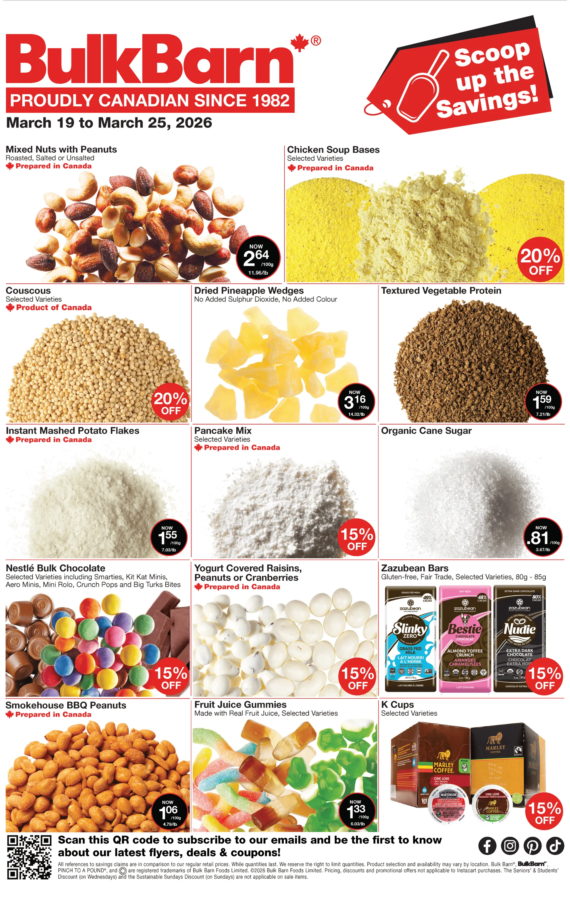 Bulk Barn weekly ads from March 19 to March 25 2026 - flyer page 1
