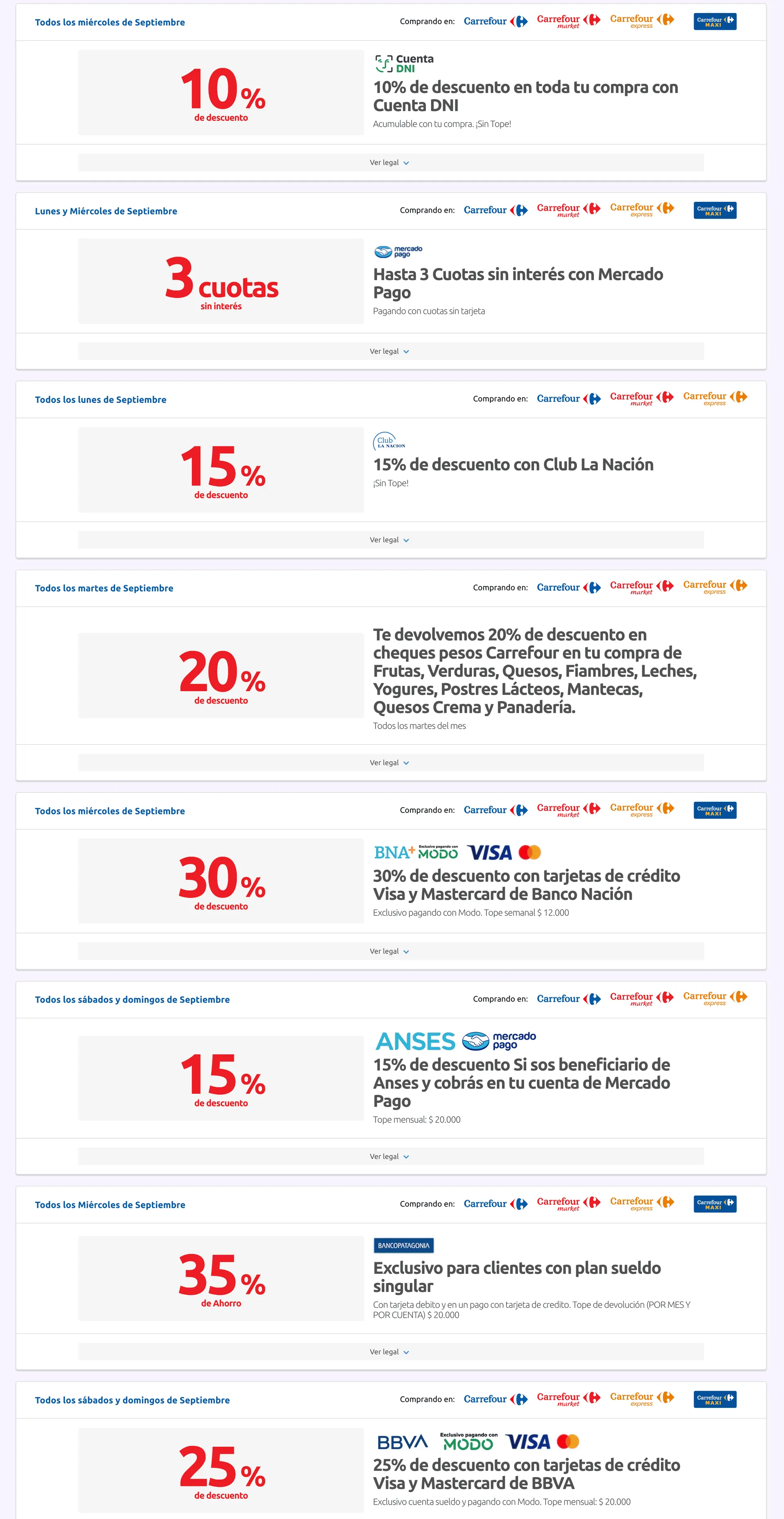 Ofertas de Ofertas 1 de septiembre al 30 de septiembre 2025 - Página del catálogo