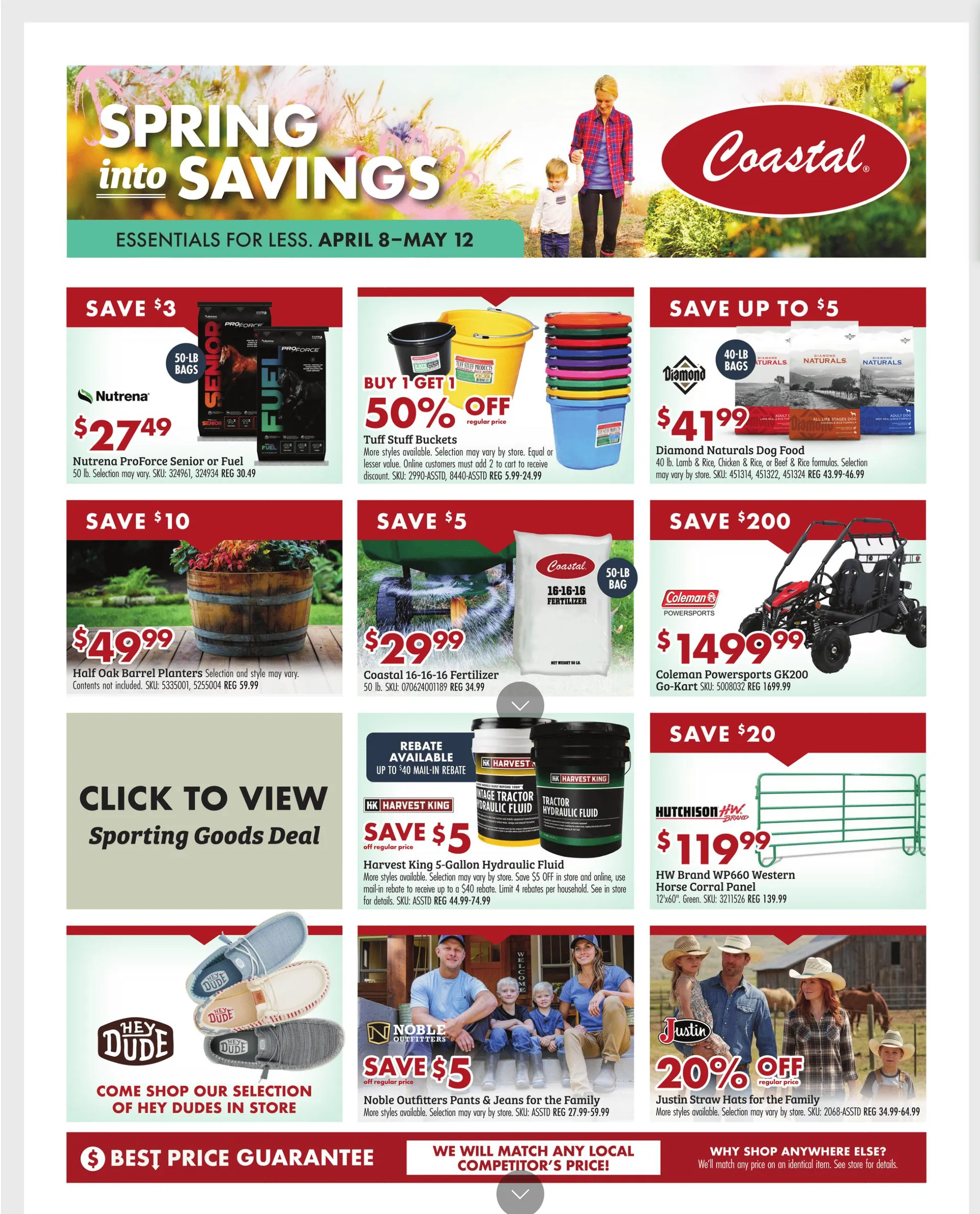 Weekly promotion Weekly ads spanning from April 8 to May 12 2026 - Page 1 for Catalogue 365