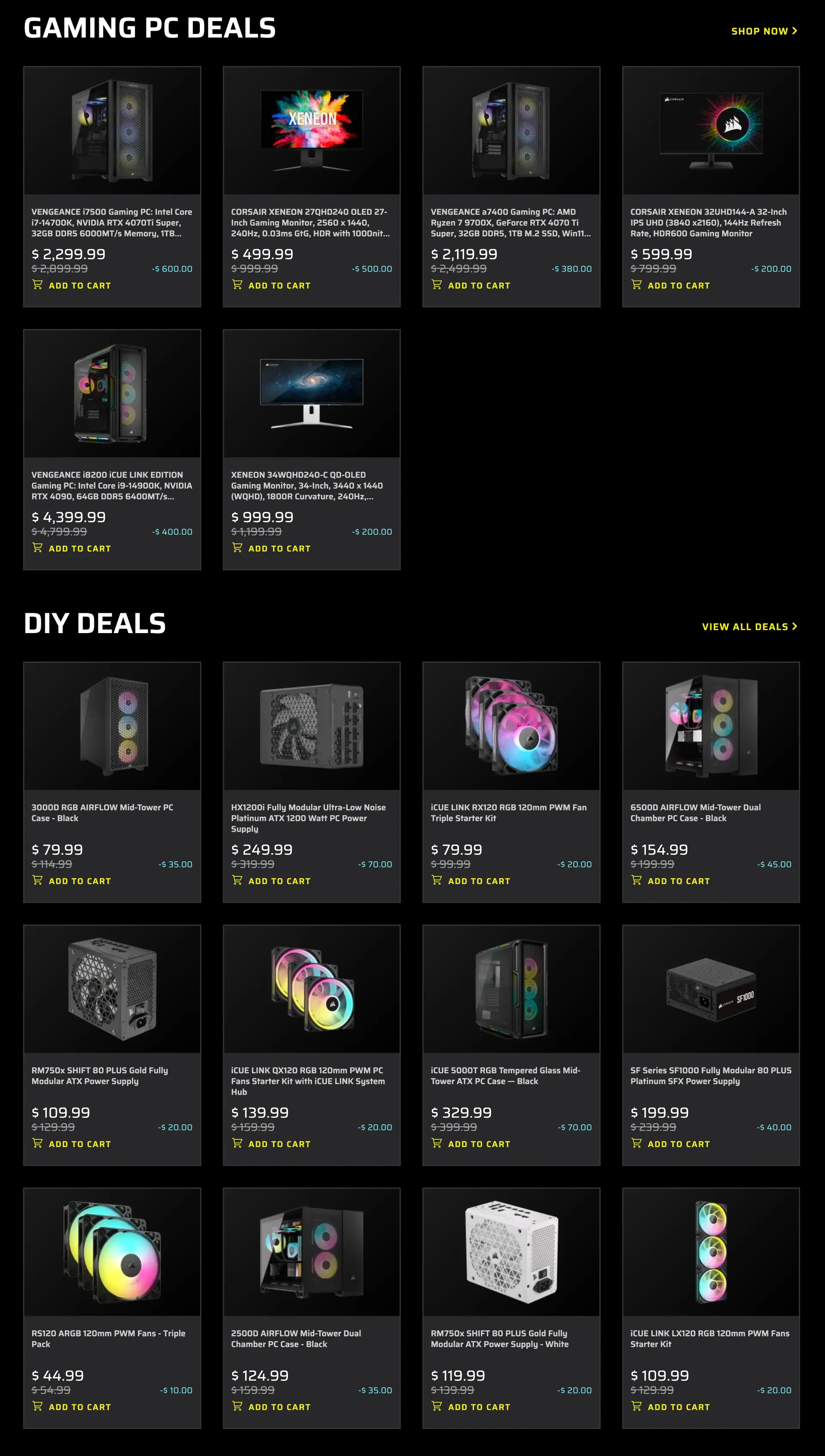 Weekly ad Black Friday deals at Corsair from November 21 to November 30 2024 - Page 3