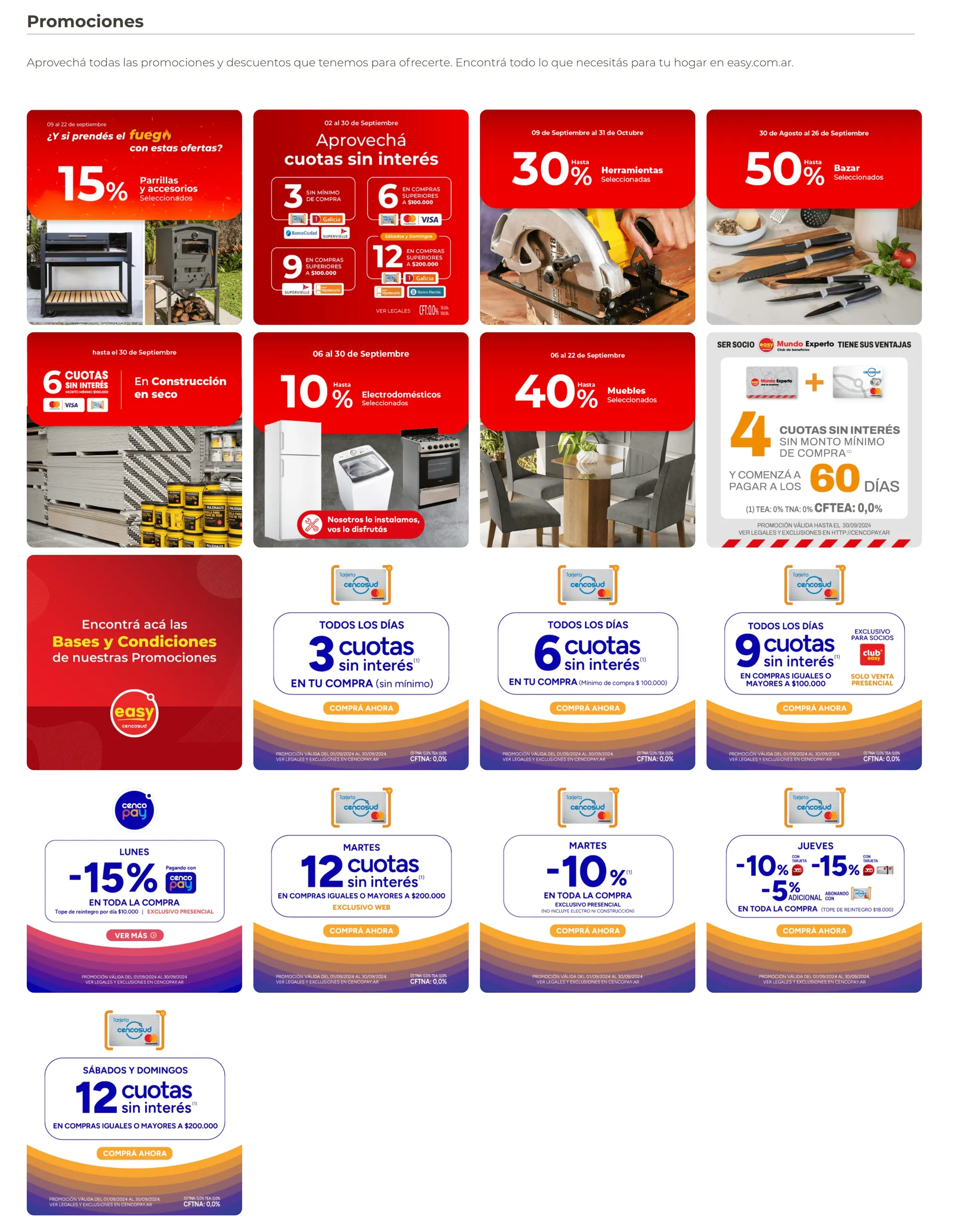 Ofertas de Promociones 17 de septiembre al 30 de septiembre 2024 - Página 1 del catálogo