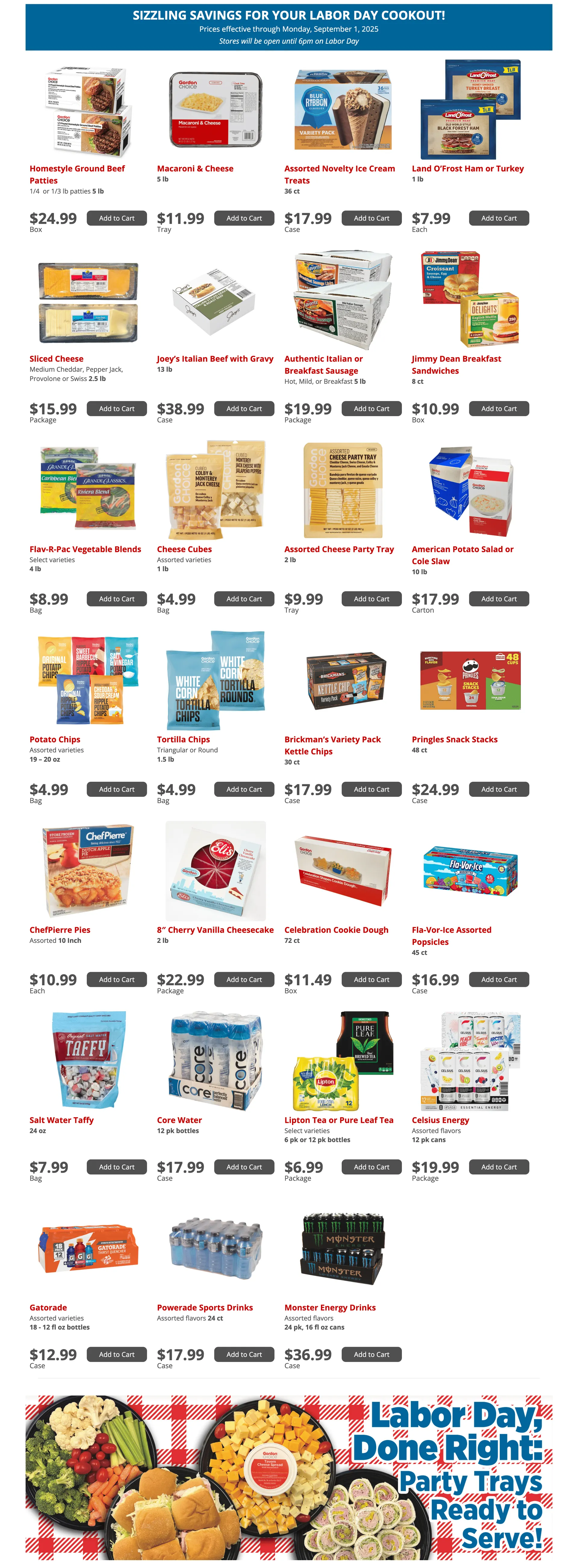 Weekly ad Weekly ads from August 27 to September 1 2025 - Page 1