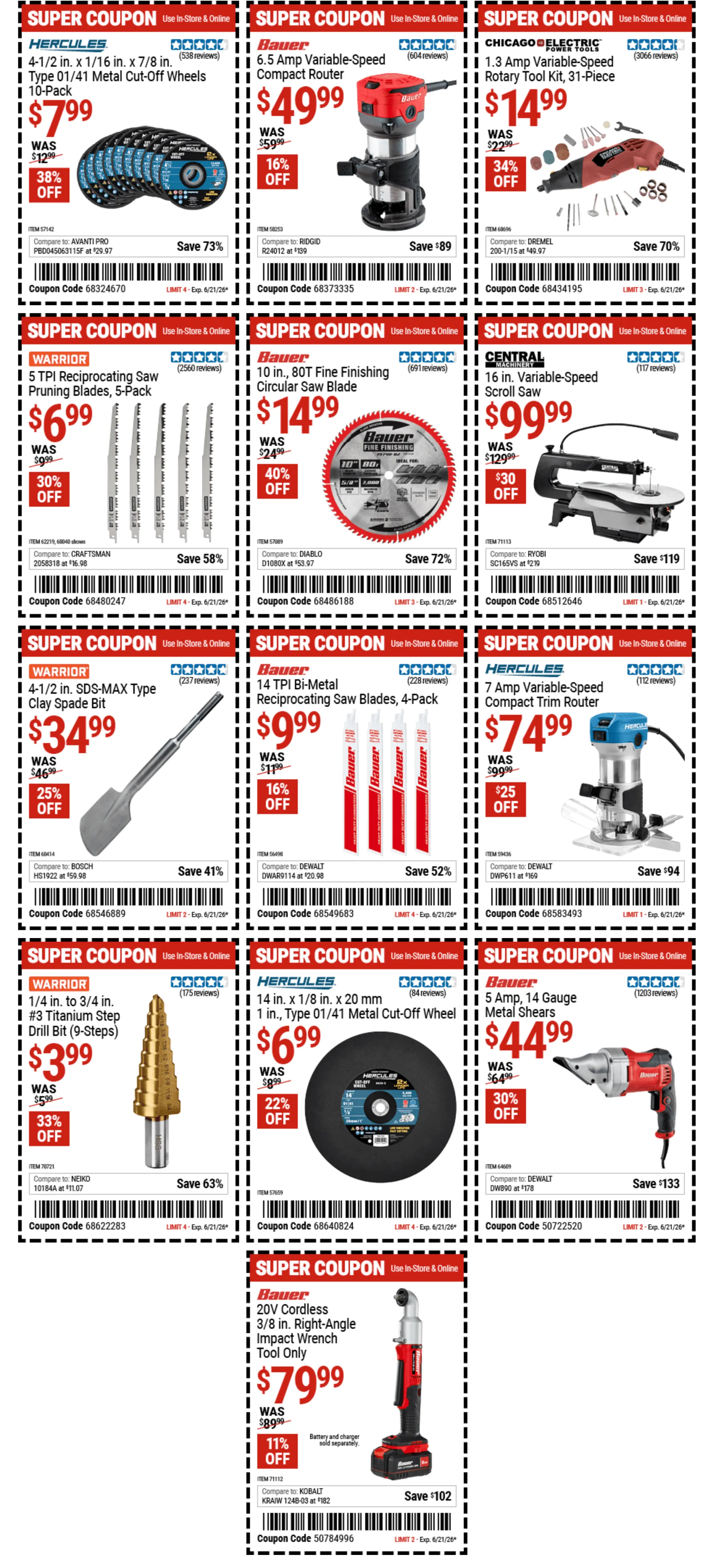 Weekly ad COUPON DEALS! Now Thru 6/21 from June 8 to June 21 2026 - Page 2