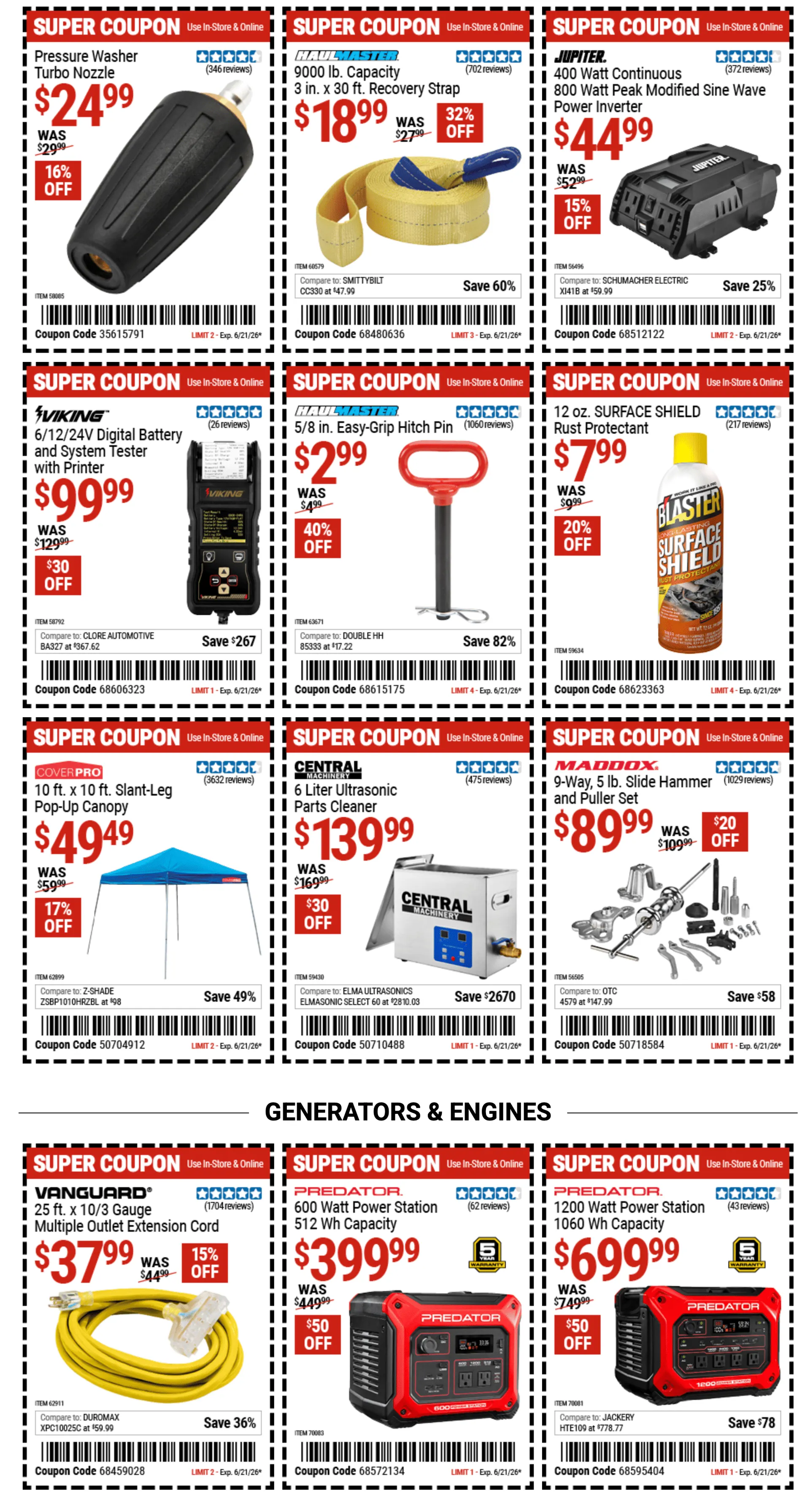 Weekly ad COUPON DEALS! Now Thru 6/21 from June 8 to June 21 2026 - Page 6