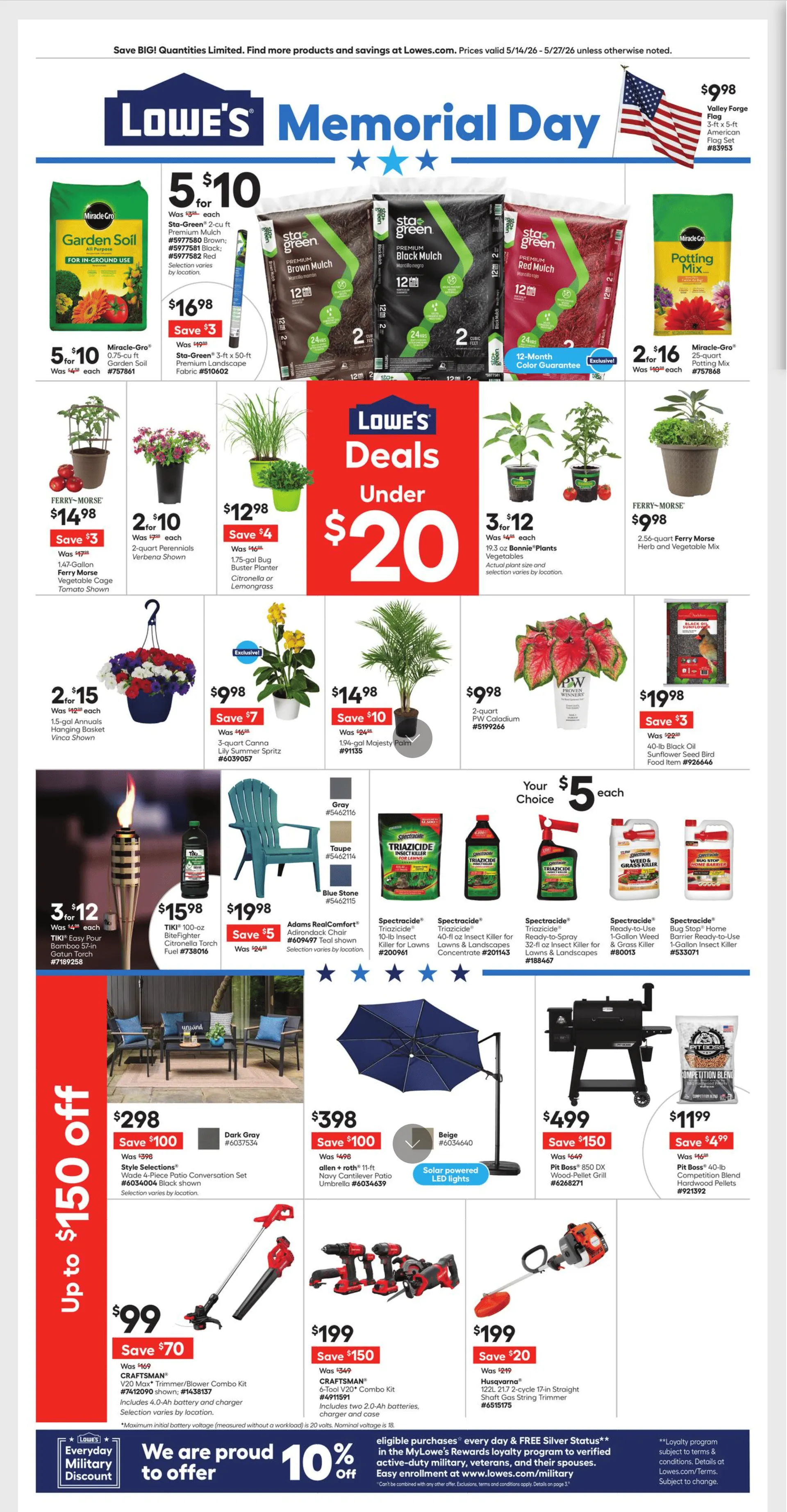 Weekly ad Weekly ads Memorial day from May 14 to May 27 2026 - Page 1