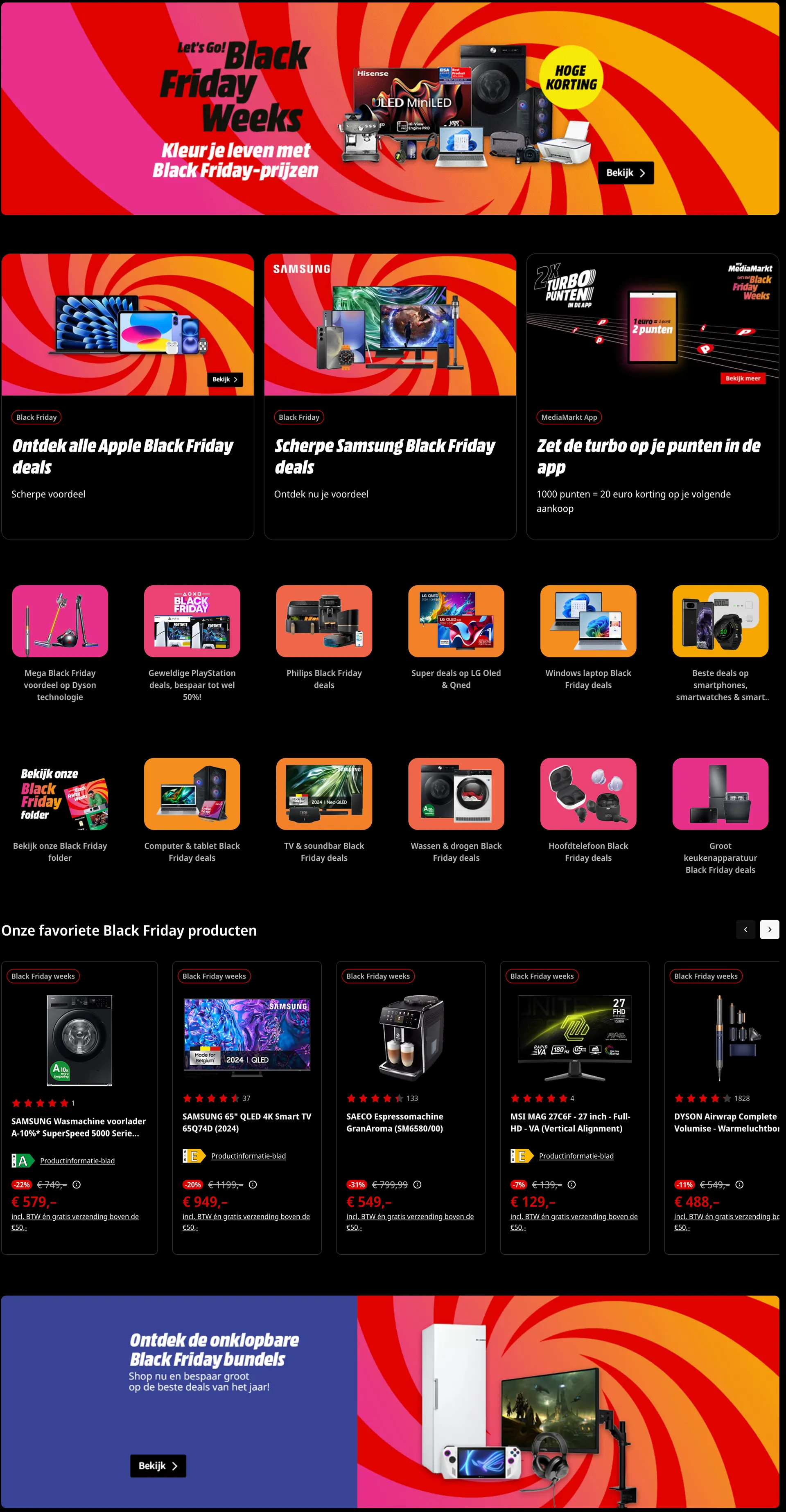 Black Friday Deals van 27 november tot 1 december 2024 - folder pagina 