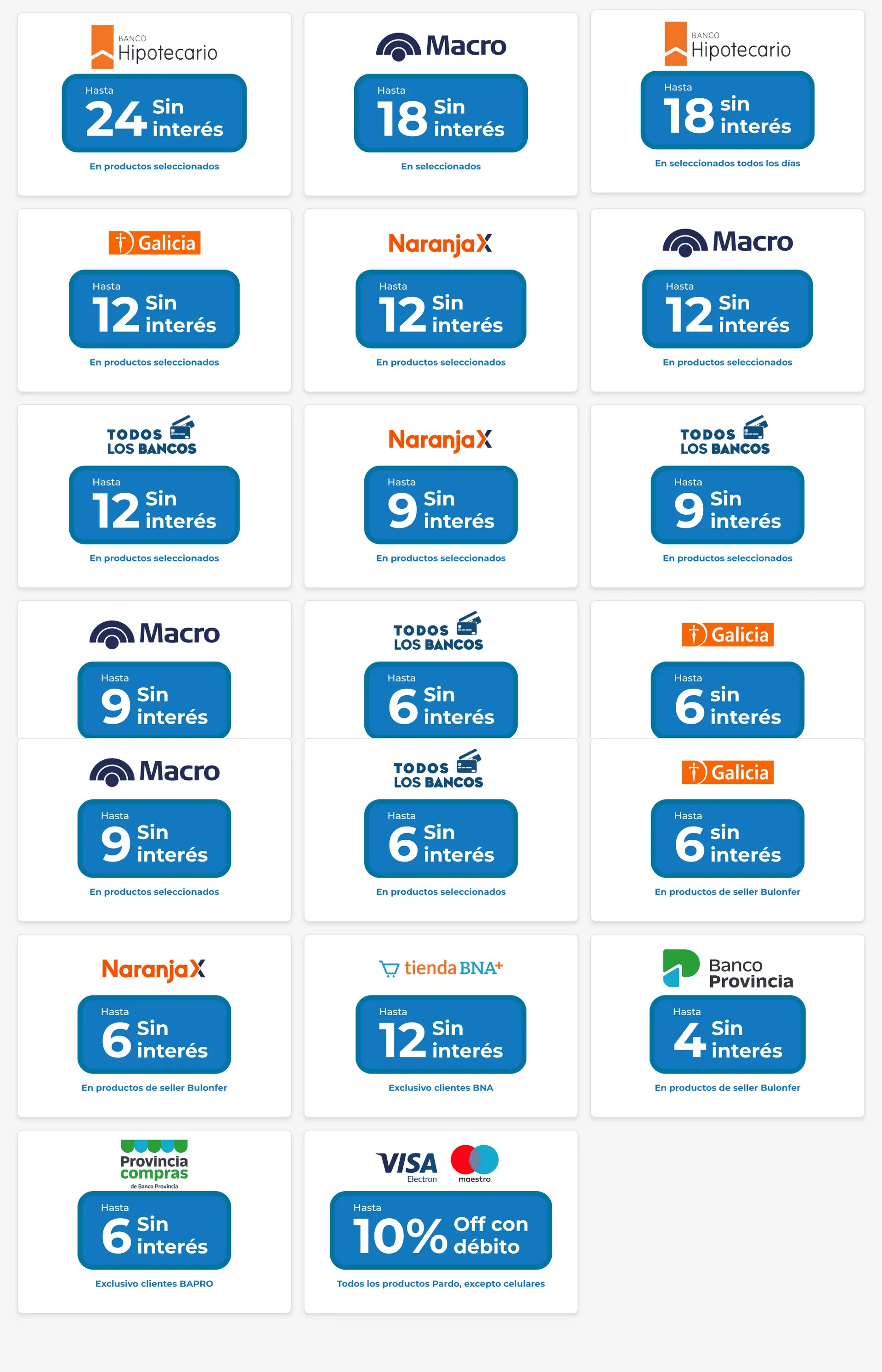 Ofertas de Promociones bancarias 1 de abril al 30 de abril 2025 - Página  del catálogo