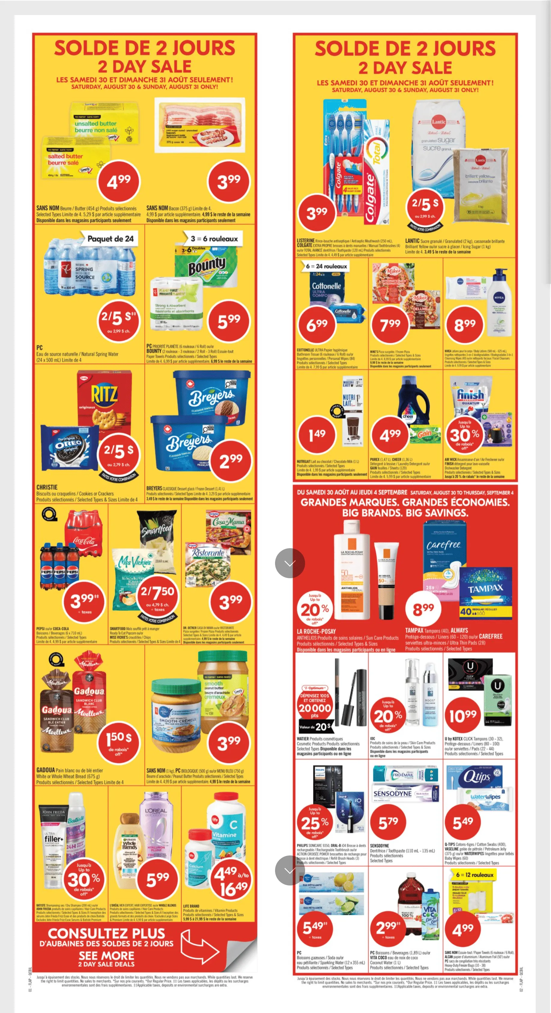 Pharmaprix flyers from August 30 to September 4 2025 - flyer page 1