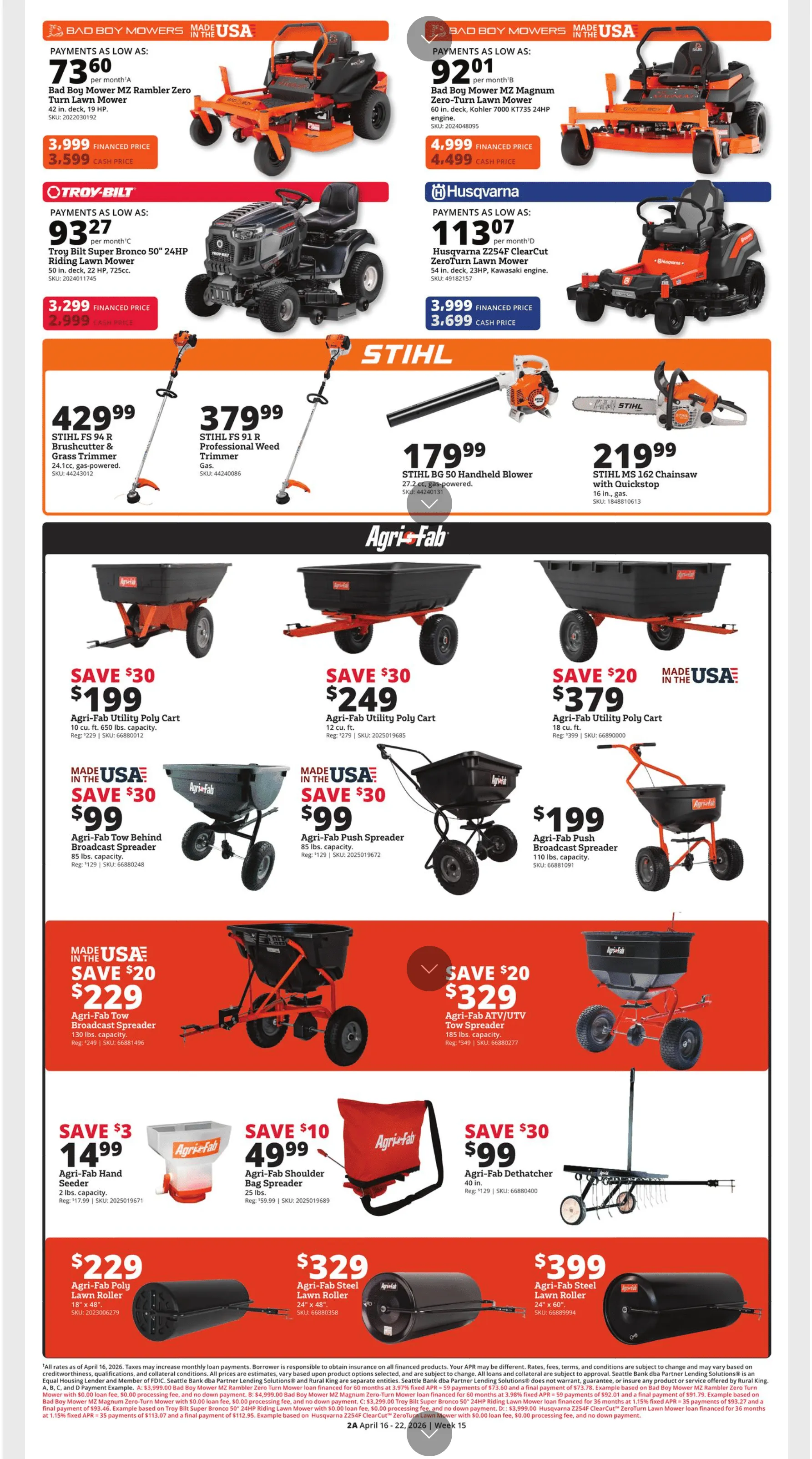 Weekly ad Rural King weekly ads from April 16 to April 22 2026 - Page 4