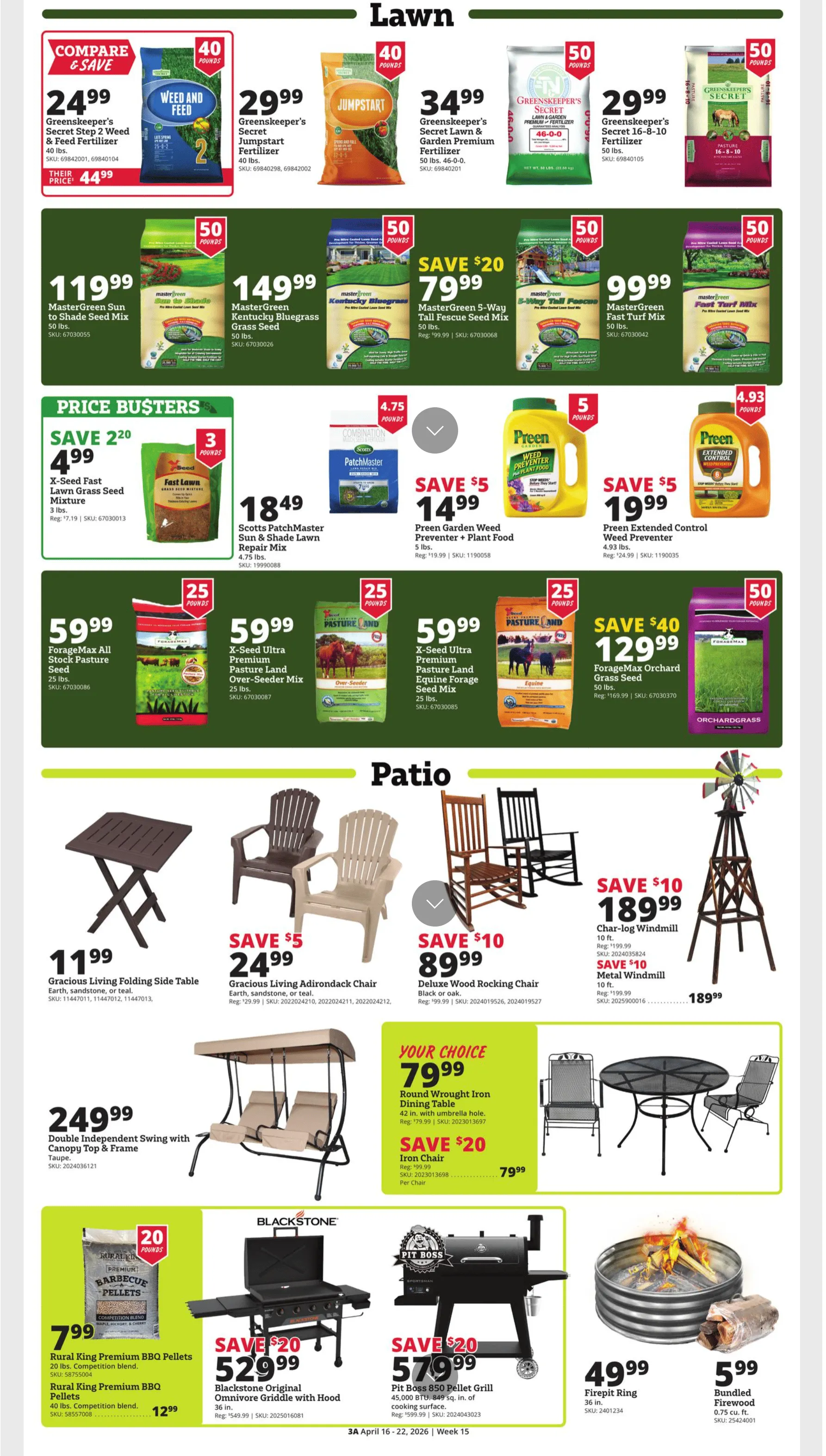 Weekly ad Rural King weekly ads from April 16 to April 22 2026 - Page 5