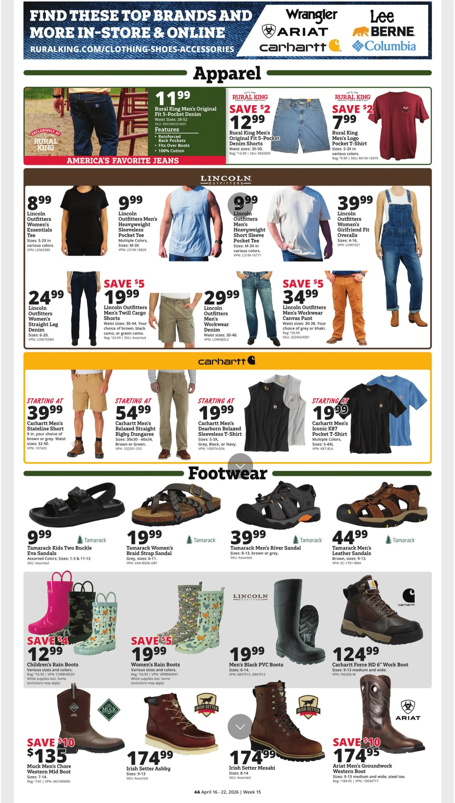 Weekly ad Rural King weekly ads from April 16 to April 22 2026 - Page 6