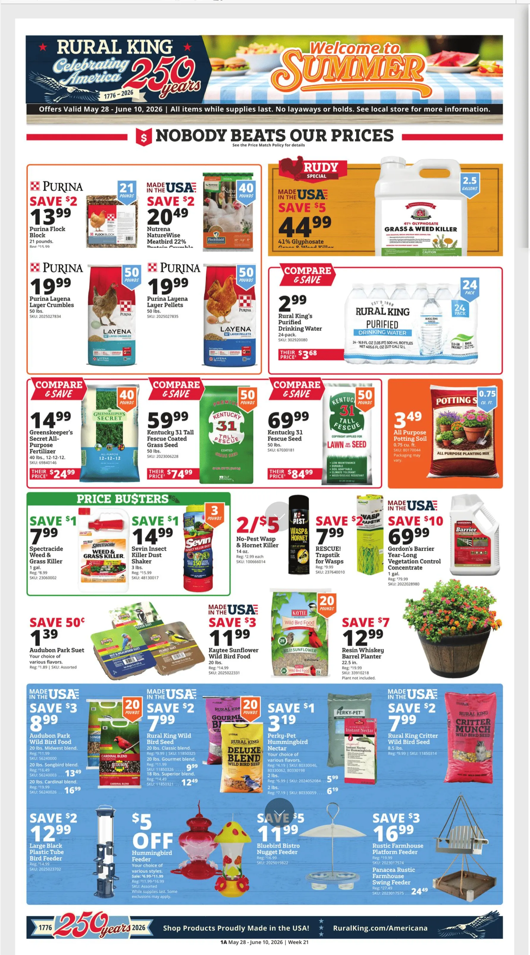 Weekly ad Rural King weekly ads from May 28 to June 10 2026 - Page 1