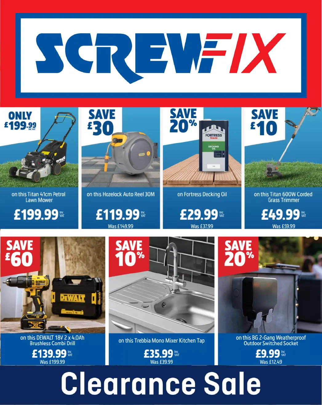 Screwfix Deals from 29 May to 13 June 2025 - Catalogue Page 1