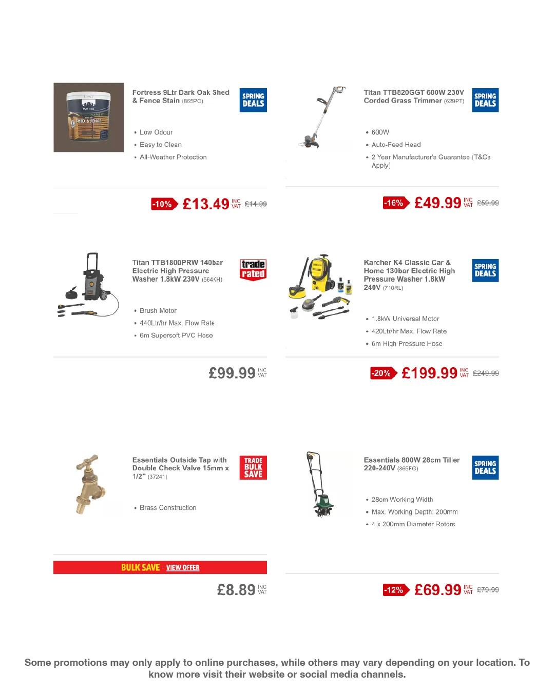 Screwfix Deals from 29 May to 13 June 2025 - Catalogue Page 4