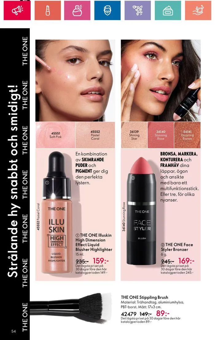 Oriflame reklamblad från 20 juni till 4 juli 2024 - Reklamblad sidor 54