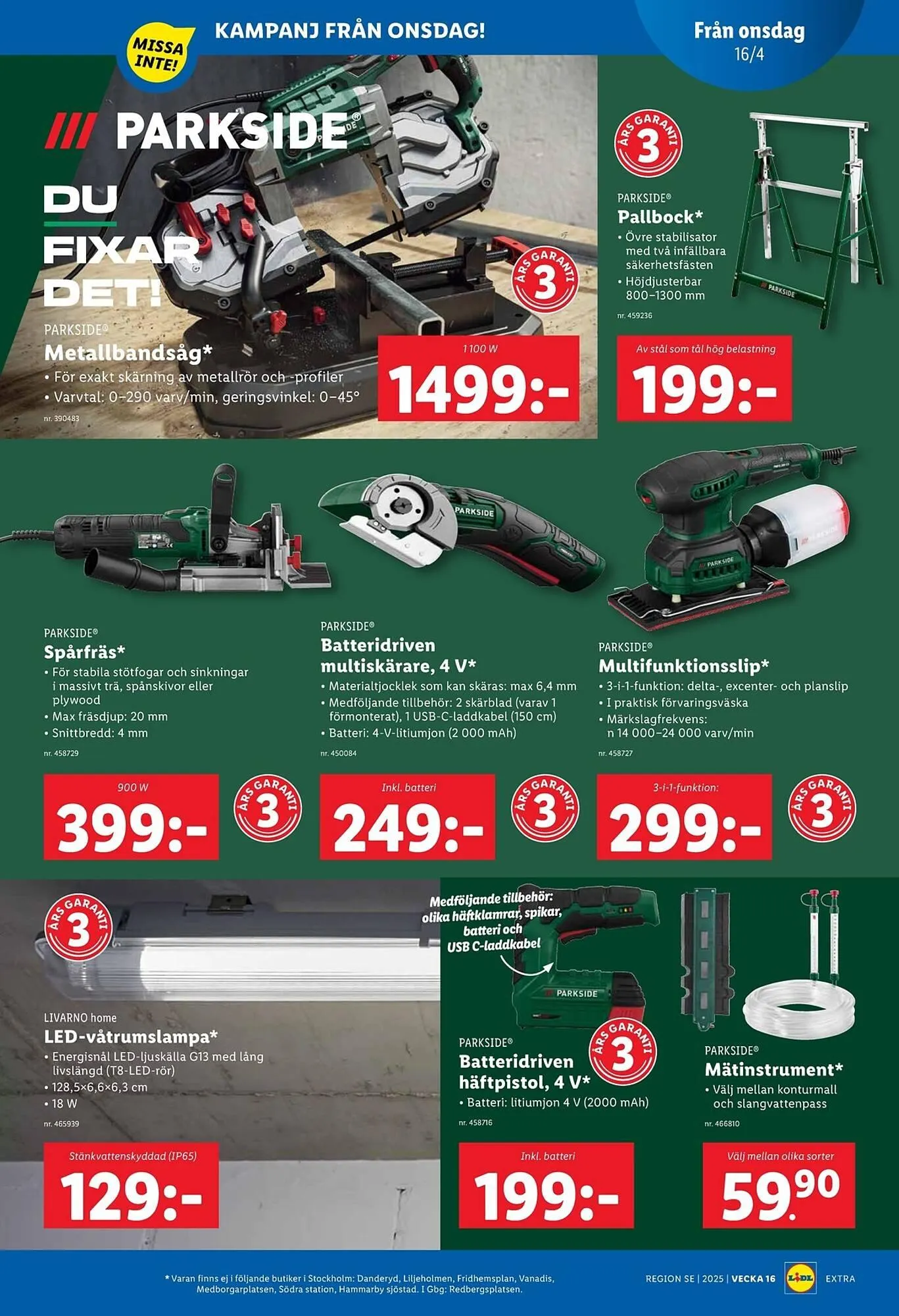 Lidl reklamblad från 14 april till 20 april 2025 - Reklamblad sidor 23