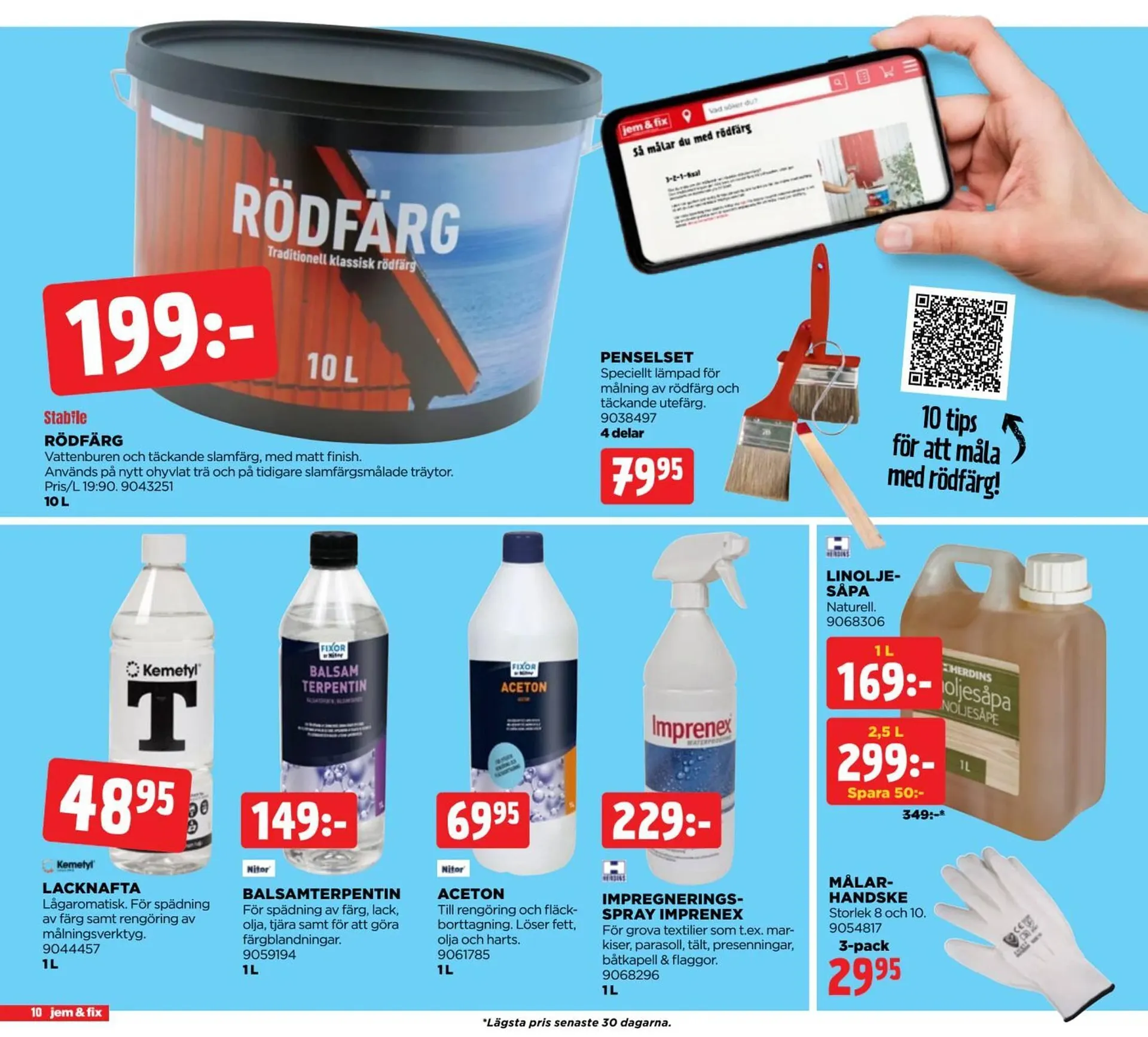 Jem&Fix reklamblad från 23 juni till 29 juni 2025 - Reklamblad sidor 10