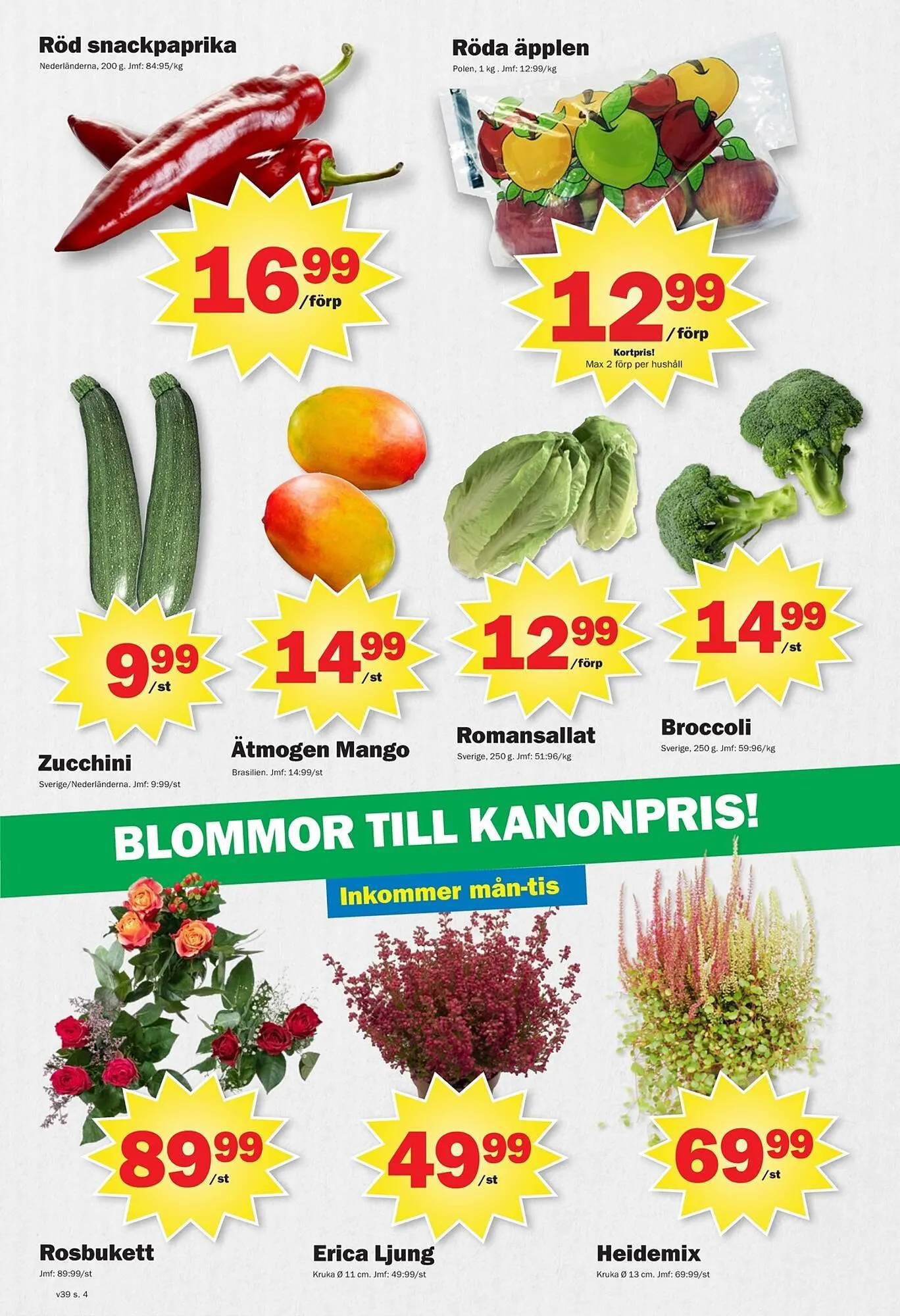 Pekås reklamblad från 25 september till 1 oktober 2023 - Reklamblad sidor 4