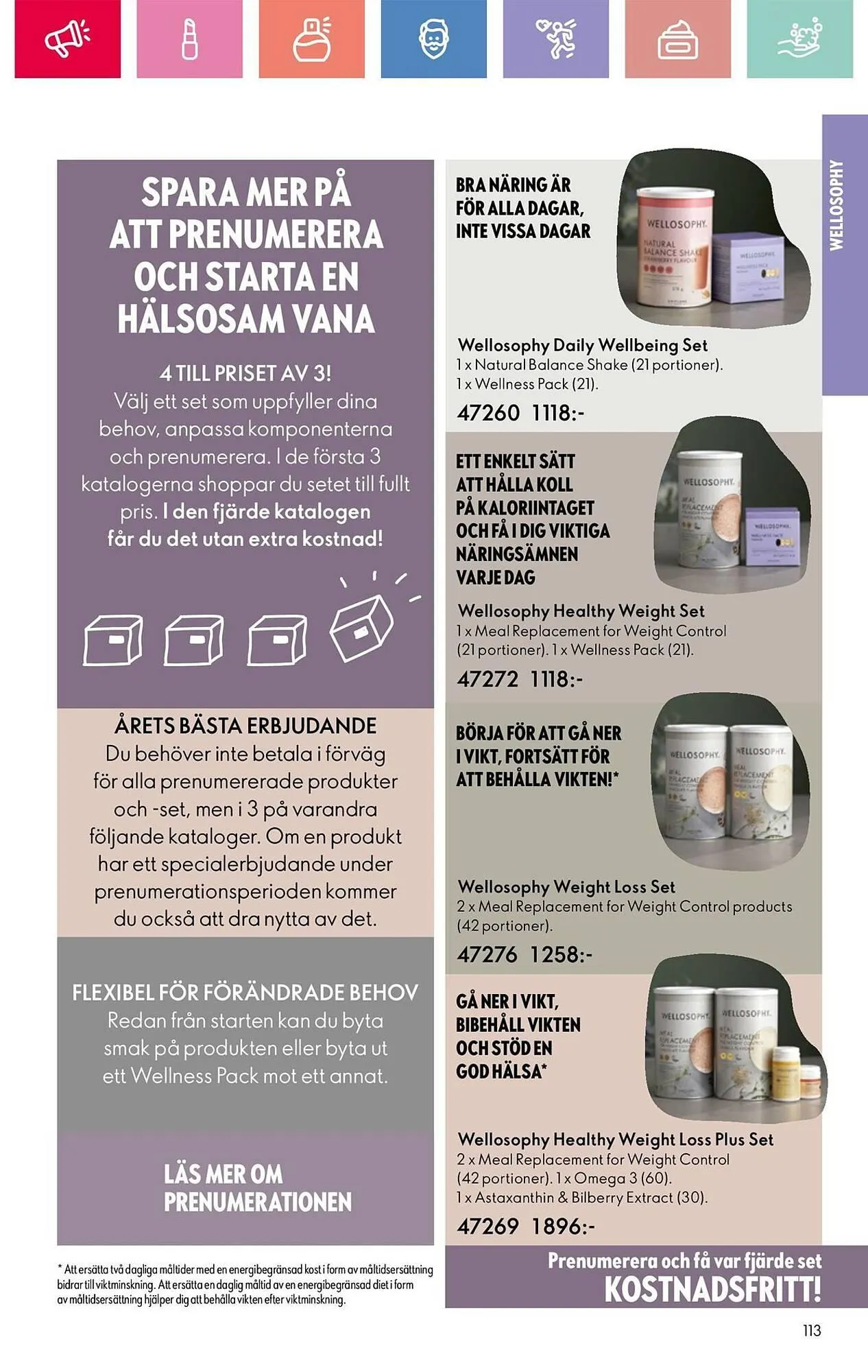 Oriflame reklamblad från 24 augusti till 13 september 2025 - Reklamblad sidor 113
