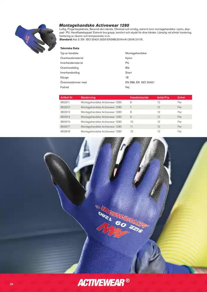 Activewear från 30 oktober till 13 november 2024 - Reklamblad sidor 34