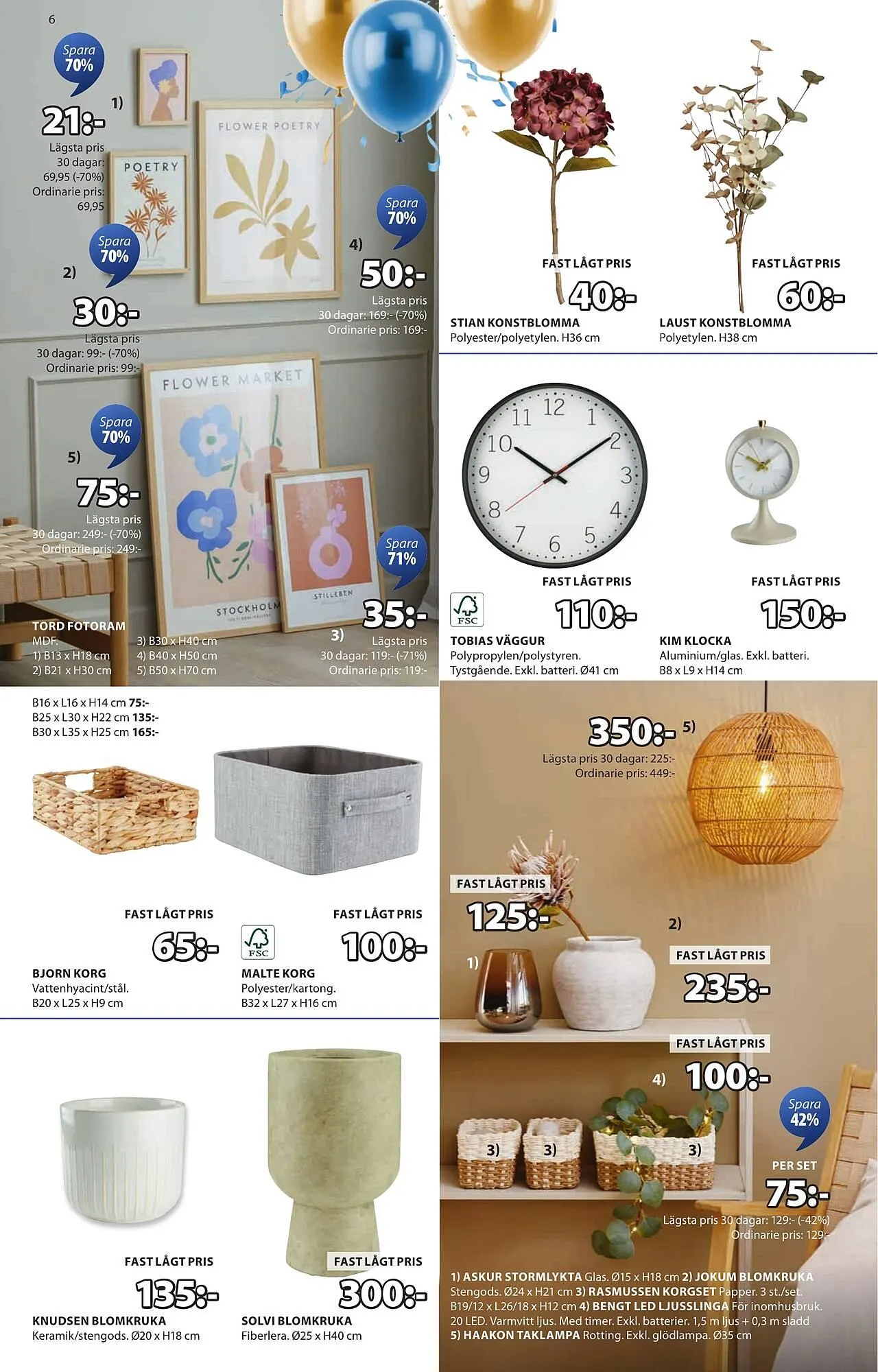 JYSK reklamblad från 7 april till 20 april 2025 - Reklamblad sidor 6