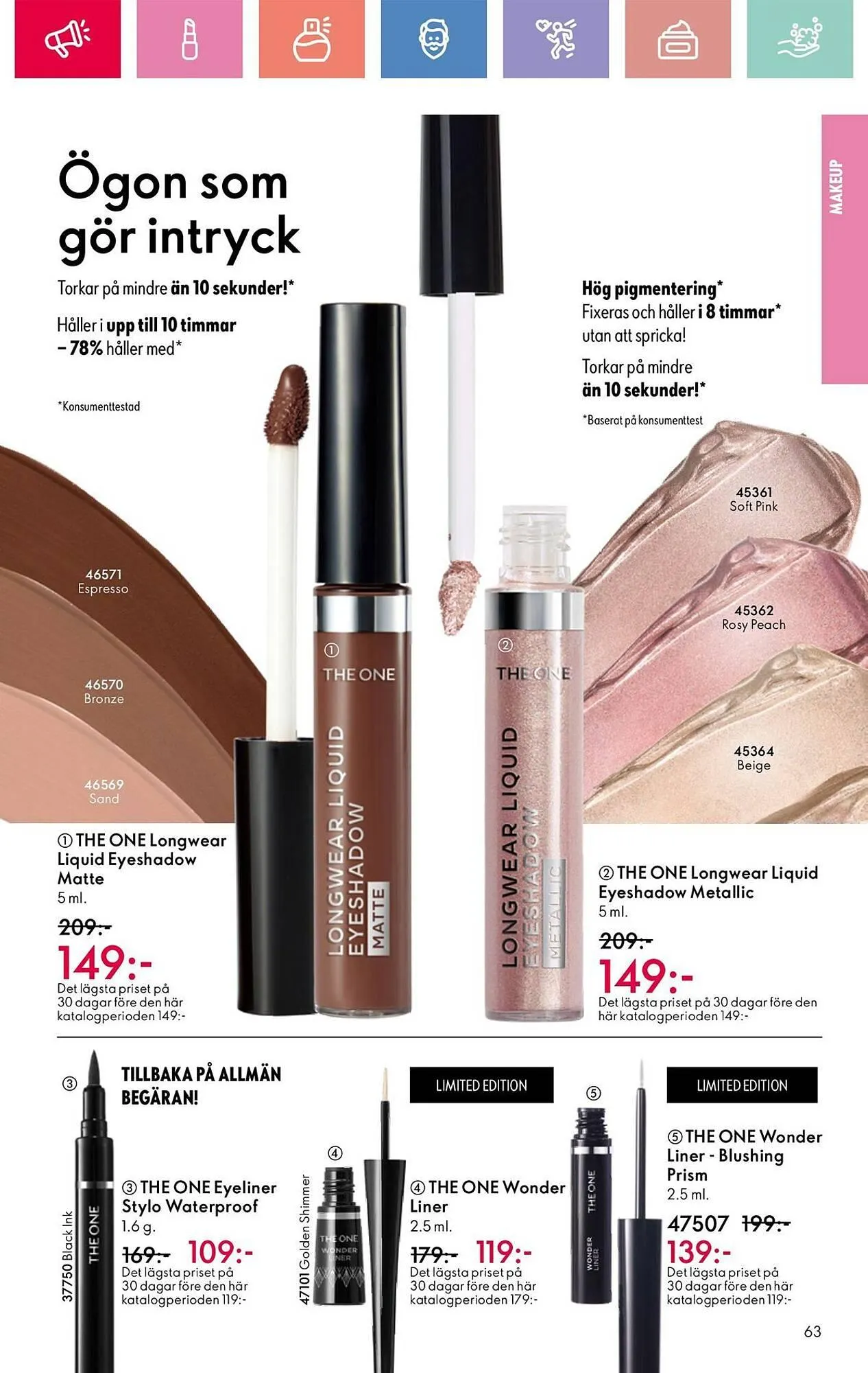 Oriflame reklamblad från 24 augusti till 13 september 2025 - Reklamblad sidor 63