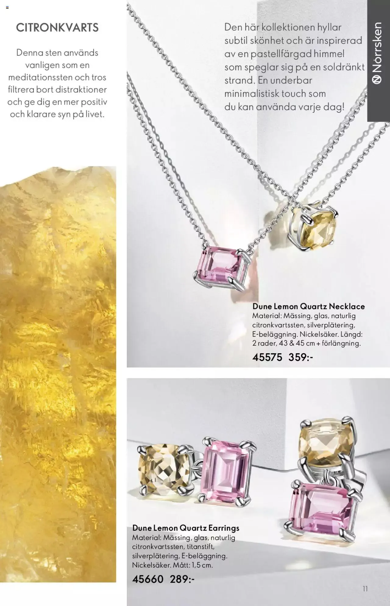 Oriflame - Norrsken Summer Collection från 17 maj till 25 oktober 2023 - Reklamblad sidor 11