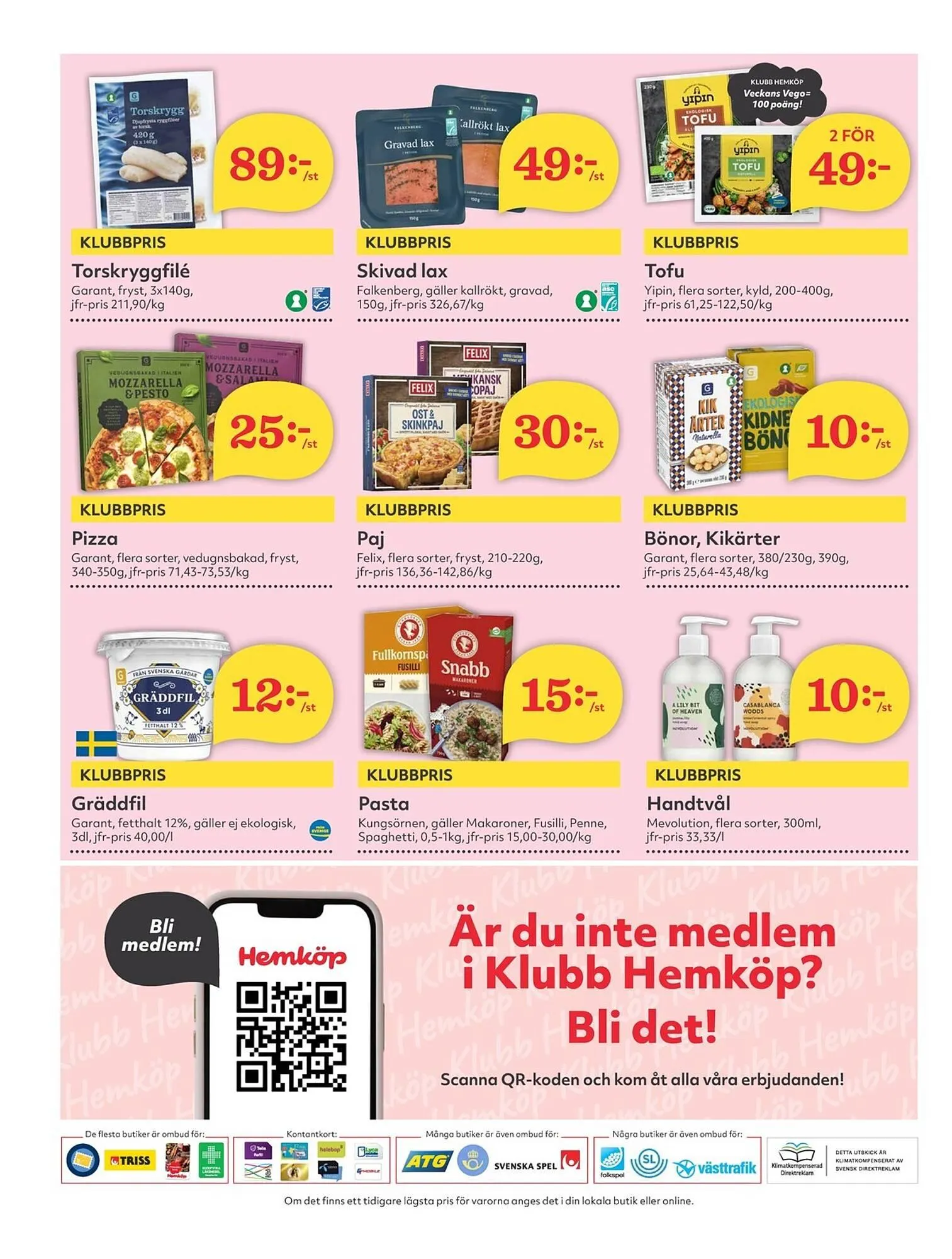 Hemköp reklamblad från 17 mars till 23 mars 2025 - Reklamblad sidor 8