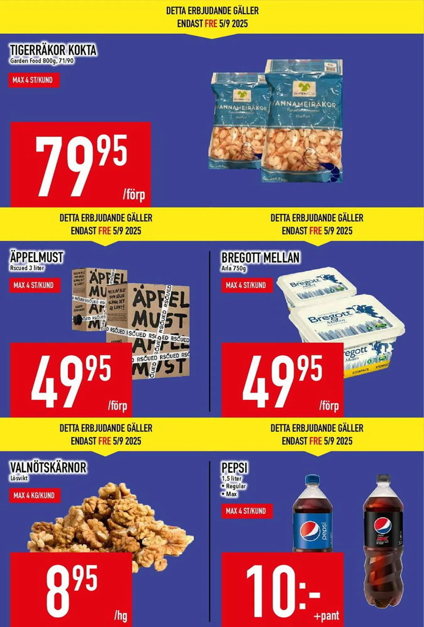 Matdax reklamblad från 1 september till 7 september 2025 - Reklamblad sidor 5
