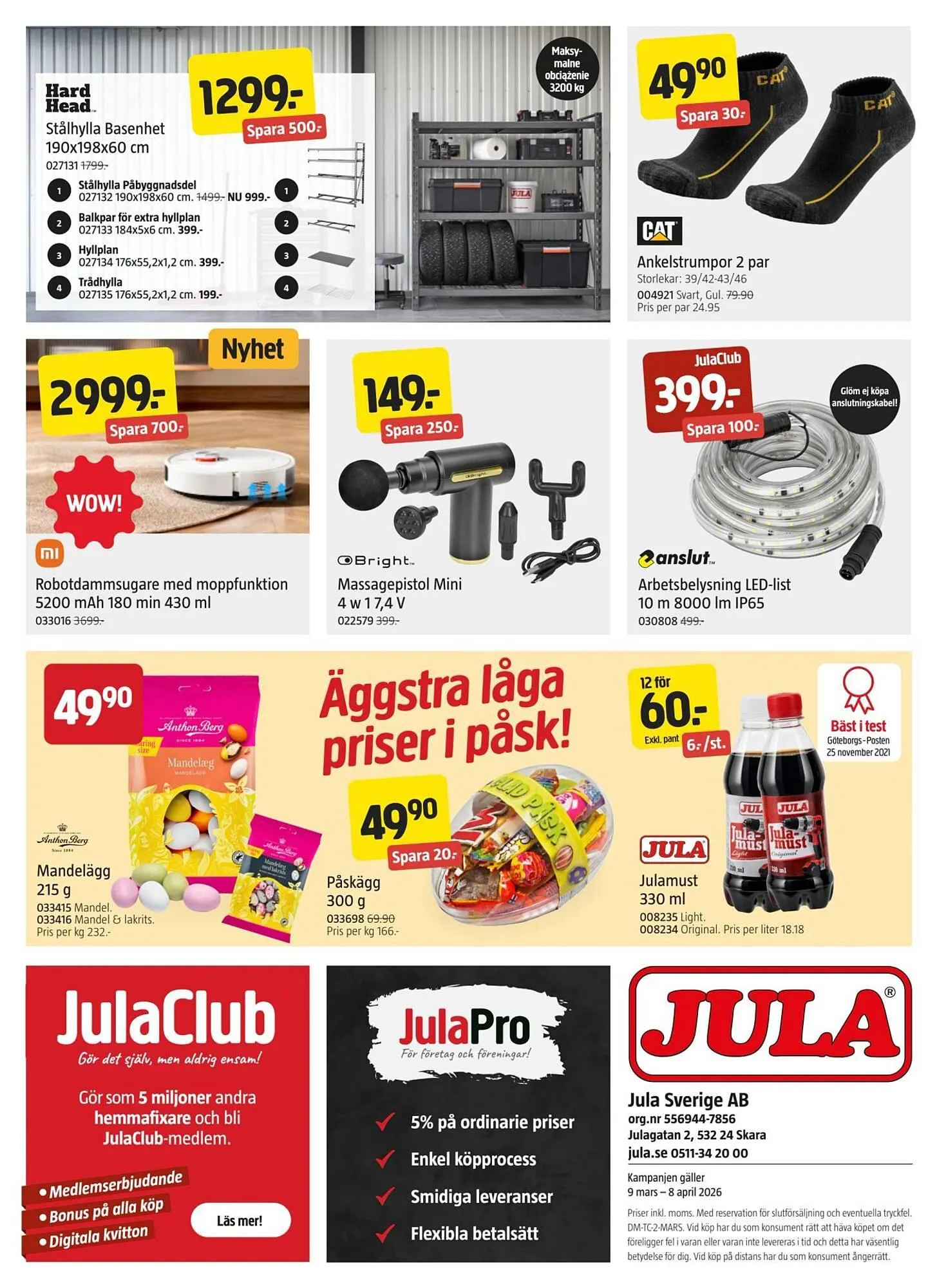 Jula reklamblad från 19 mars till 9 april 2026 - Reklamblad sidor 8