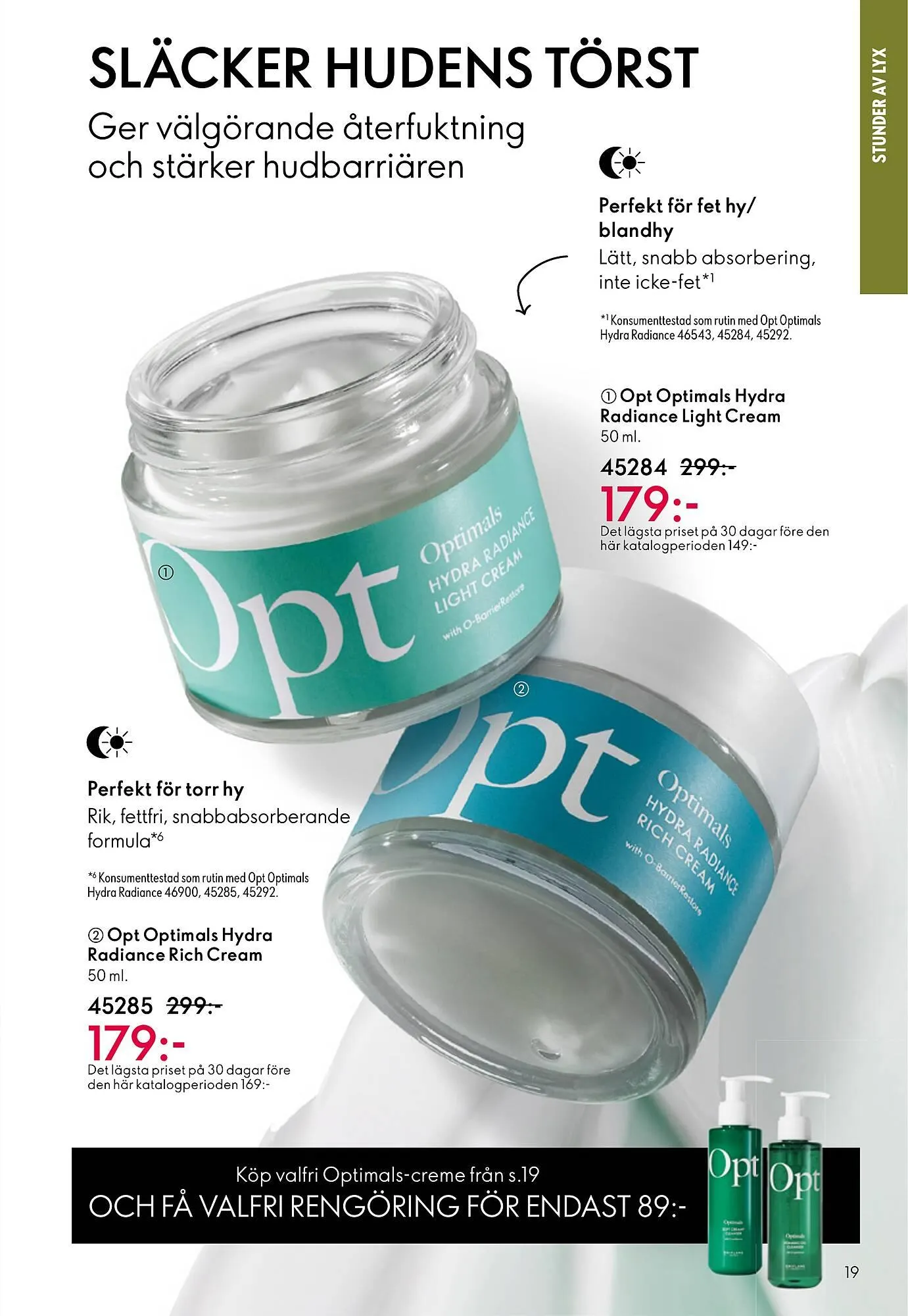 Oriflame reklamblad från 1 april till 30 april 2026 - Reklamblad sidor 19