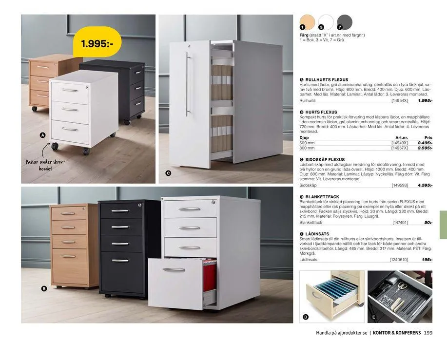 AJ Produkter! från 28 maj till 31 december 2024 - Reklamblad sidor 199