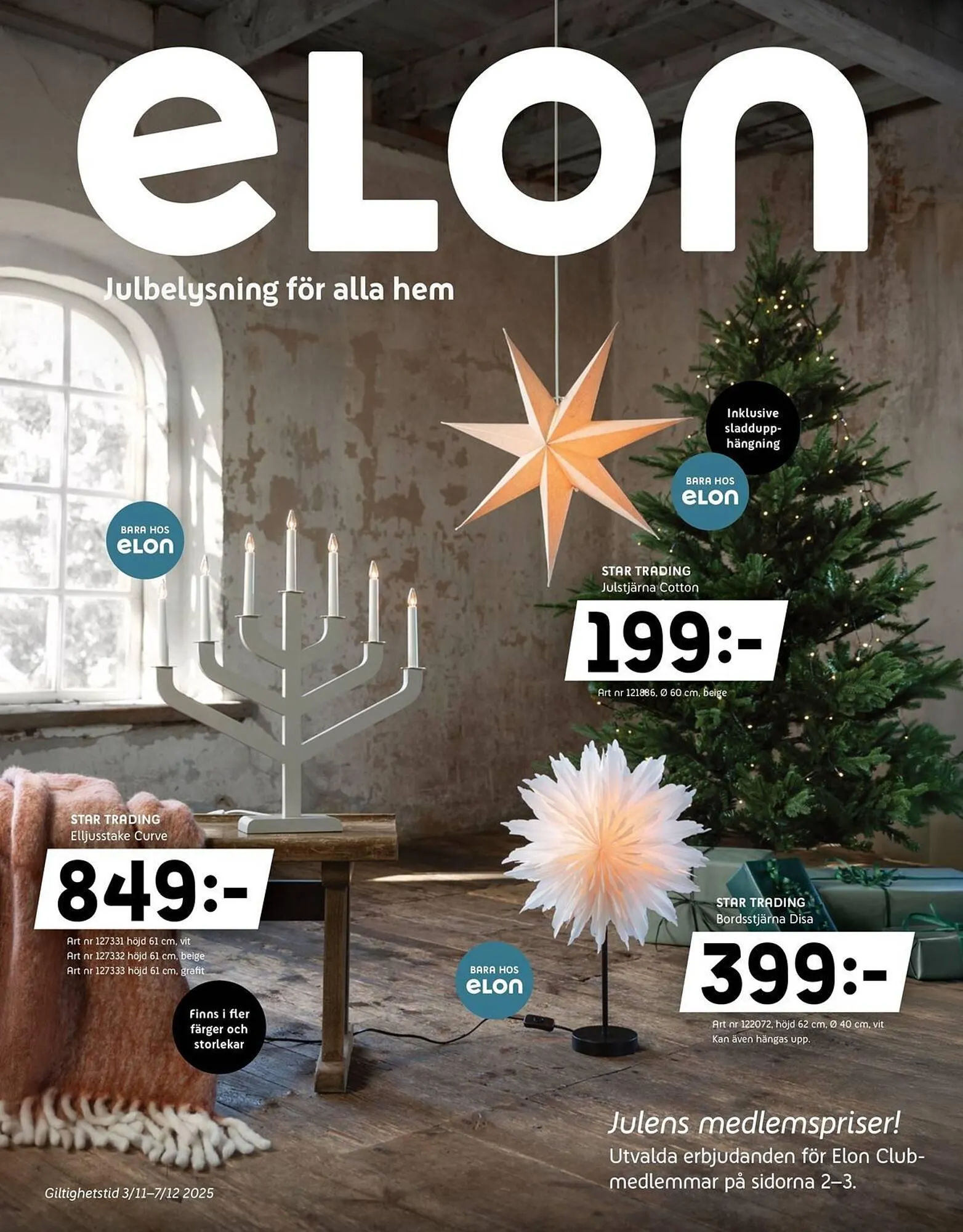 Elon reklamblad från 5 november till 7 december 2025 - Reklamblad sidor 1