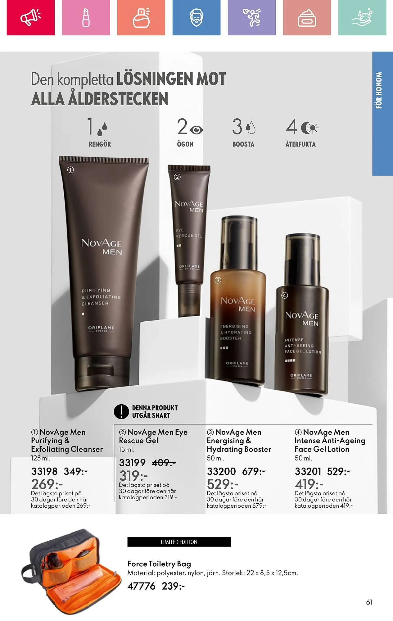 Oriflame reklamblad från 22 juni till 12 juli 2025 - Reklamblad sidor 61