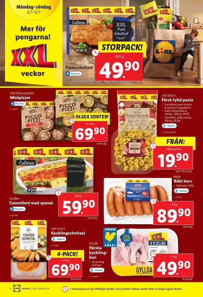 Aktuella deals och erbjudanden från 6 januari till 12 januari 2025 - Reklamblad sidor 8