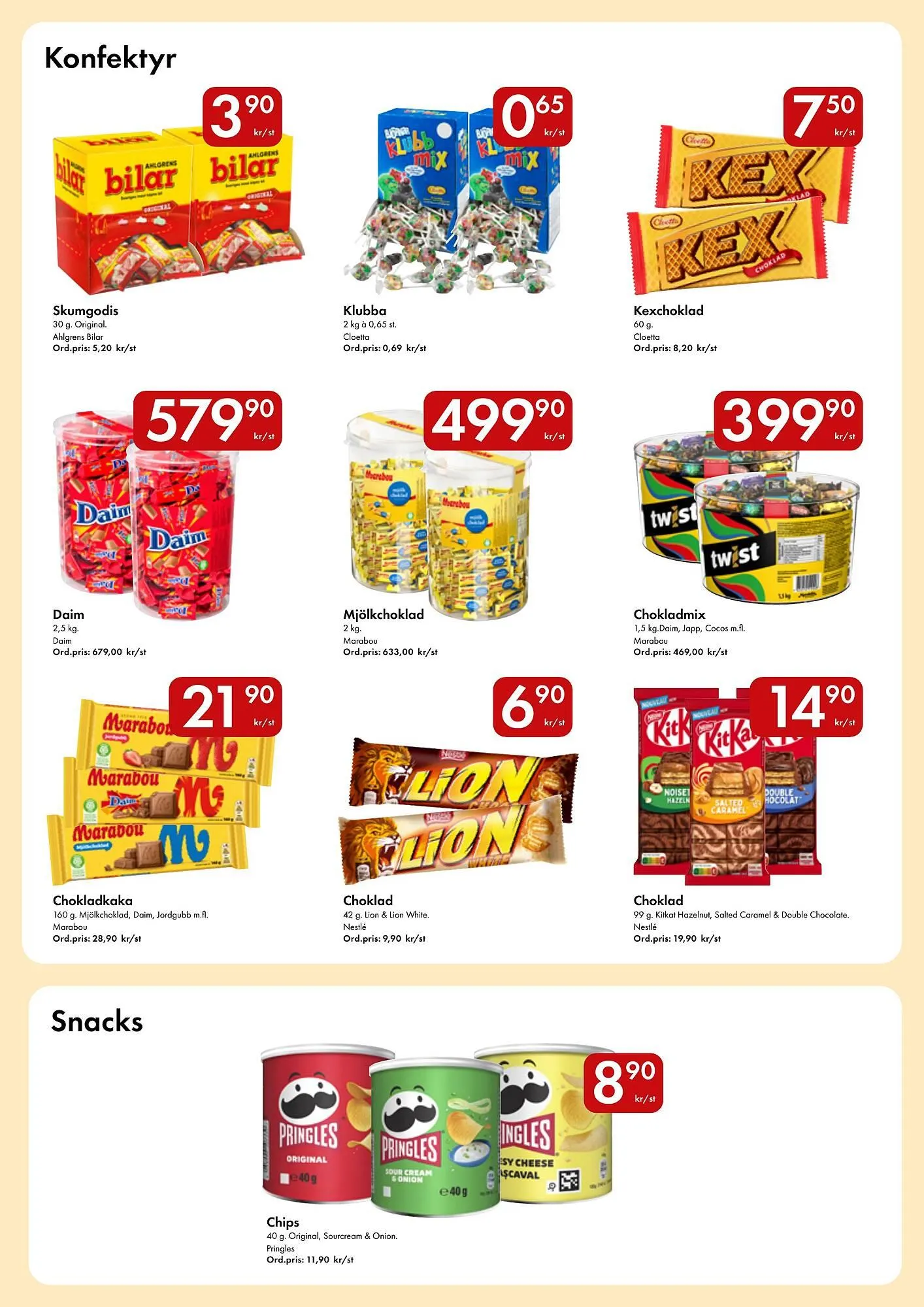 Snabbgross reklamblad från 23 april till 26 april 2026 - Reklamblad sidor 9