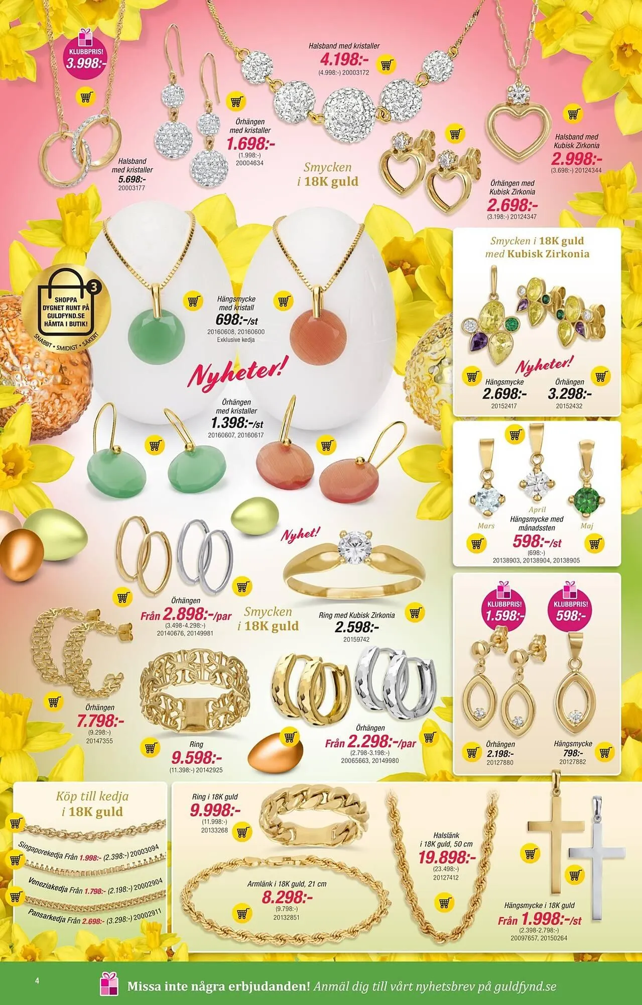 Guldfynd reklamblad från 6 mars till 21 april 2025 - Reklamblad sidor 4